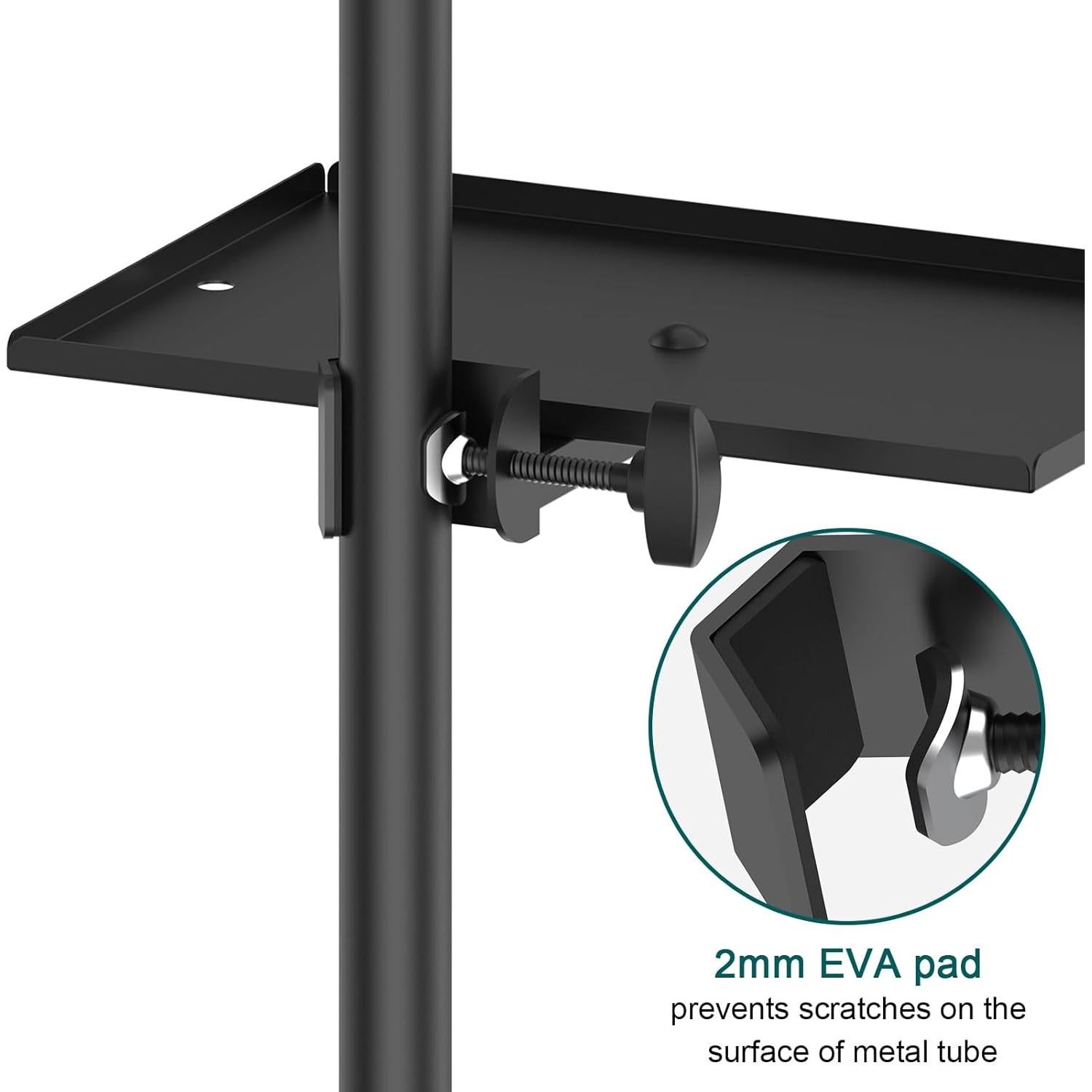 Soporte de Micrófono con Bandeja 30x20 cm - Modelo 031