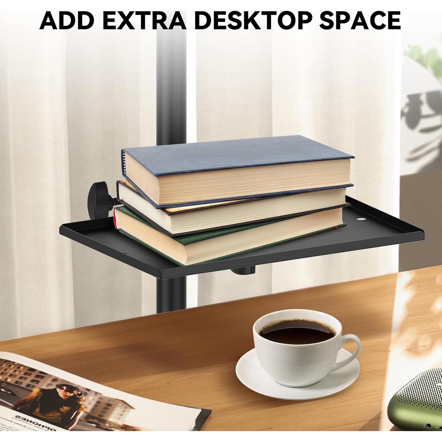 Soporte de Micrófono con Bandeja 30x20 cm - Modelo 031