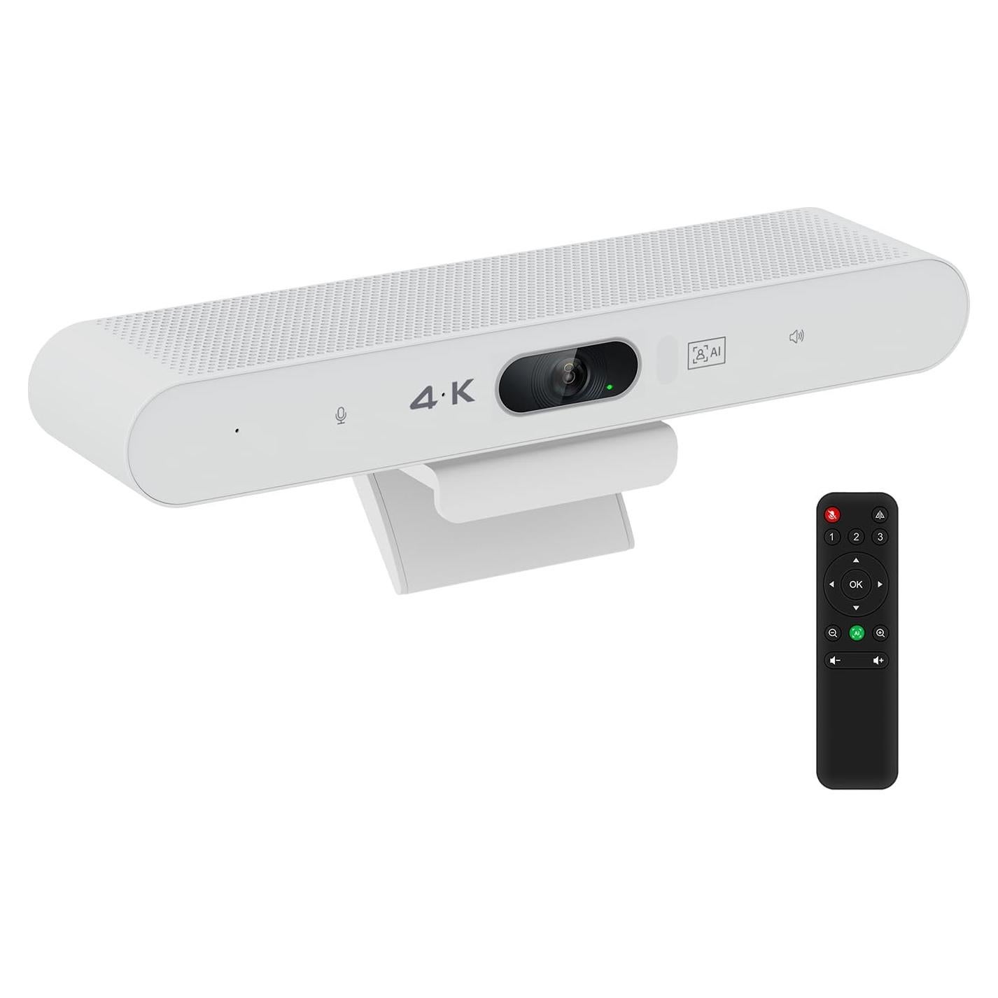 Webcam 4K TOALLIN Aione Pro con Micrófono y Altavoz