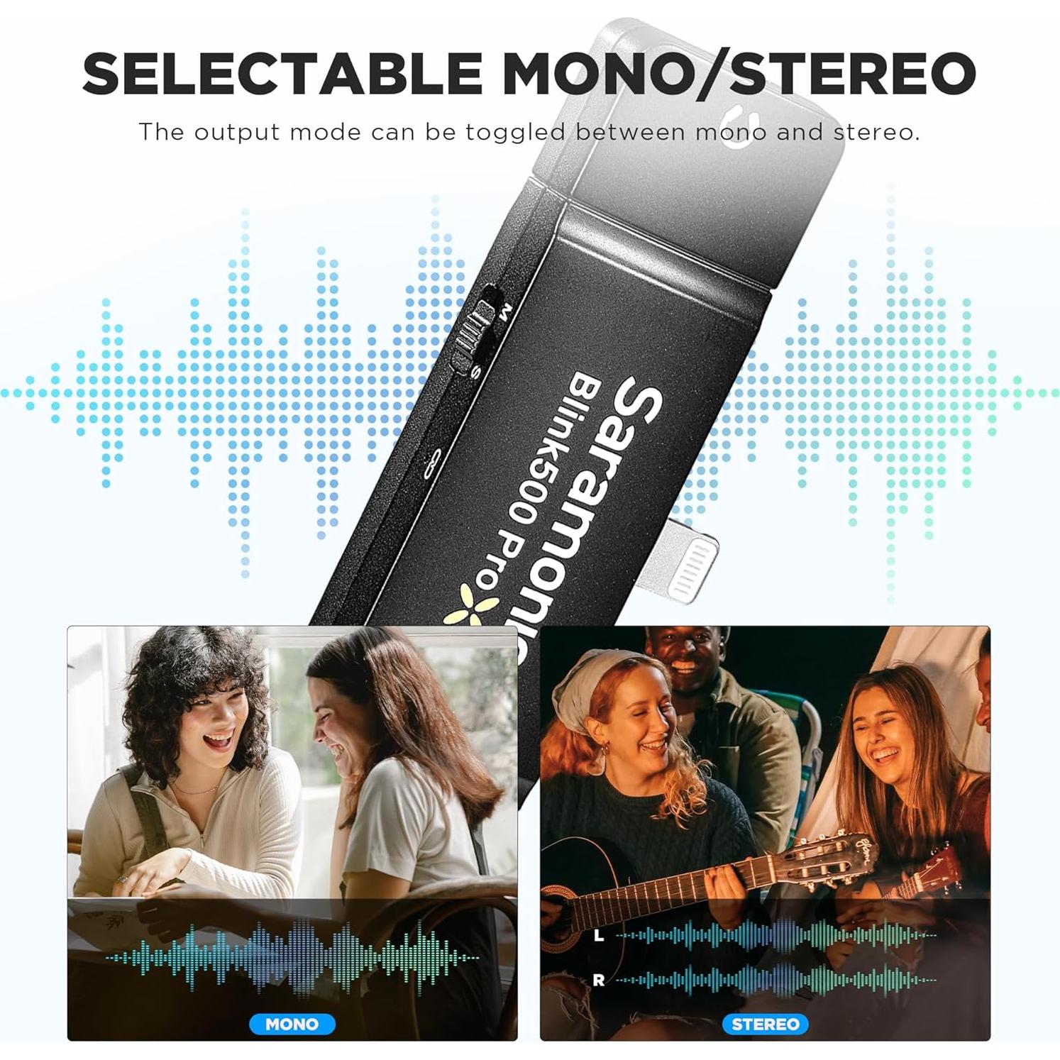 Micrófono Lavalier Inalámbrico Saramonic Blink500 ProX B4