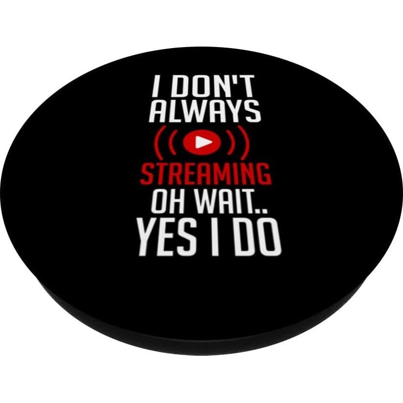 Micrófono para Streaming PopSockets Intercambiable Negro