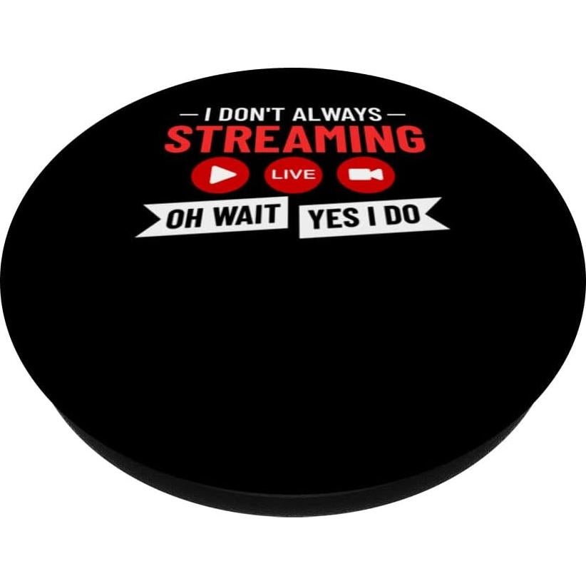 Micrófono para Streaming PopSockets Intercambiable Negro