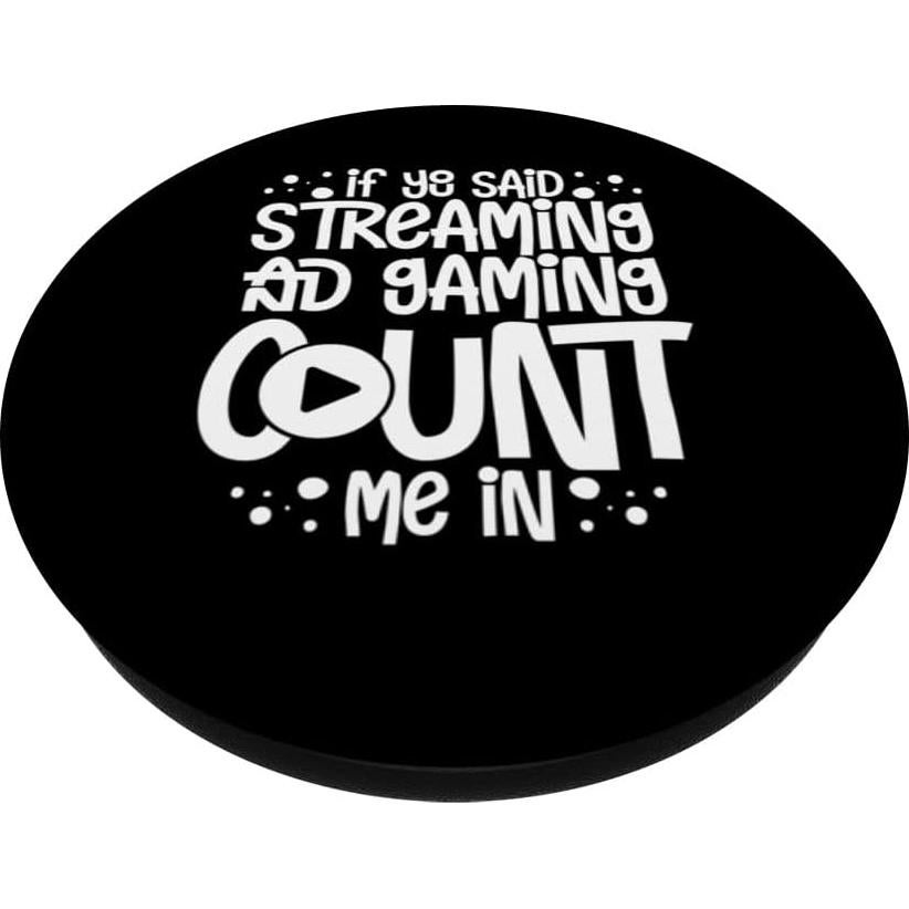 Micrófono para Streaming PopSockets Intercambiable Negro