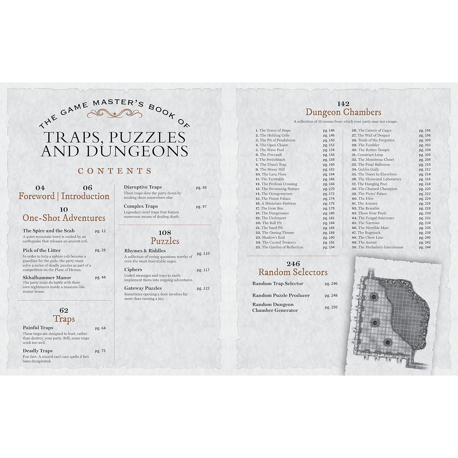 The Game Master's Book of Traps, Puzzles and Dungeons: A punishing collection of bone-crunching contraptions, brain-teasing riddles and ... RPG adventures (The Game Master Series)