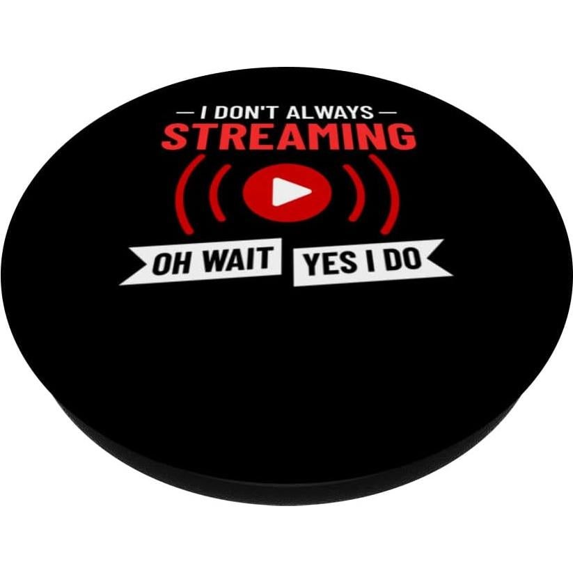 Micrófono para Streaming PopSockets 260027 Negro Inalámbrico