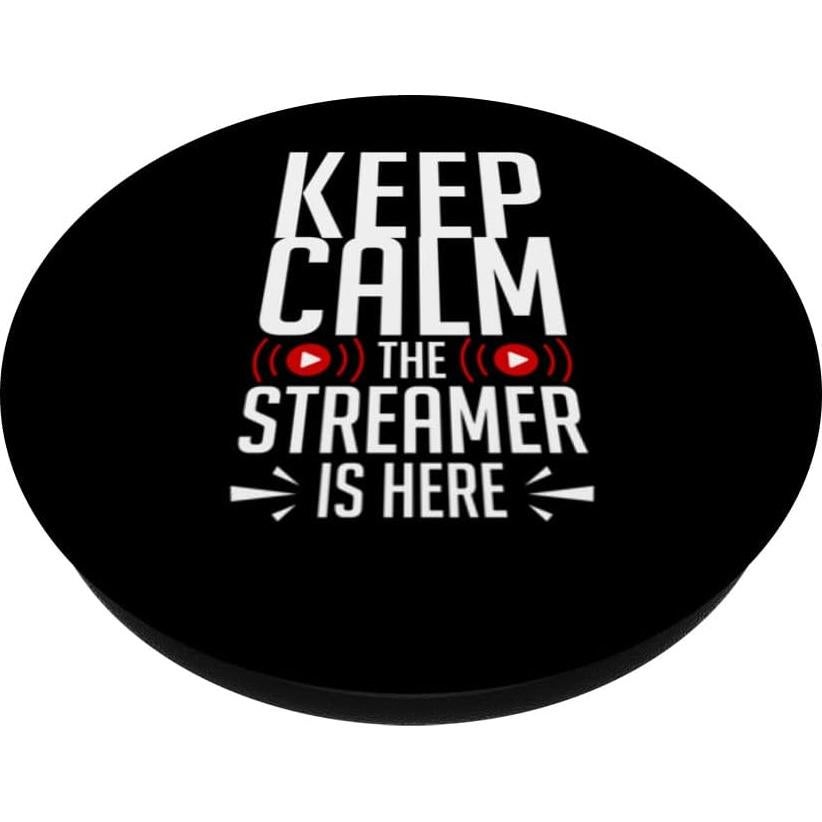 Micrófono para Streaming PopSockets Intercambiable Negro