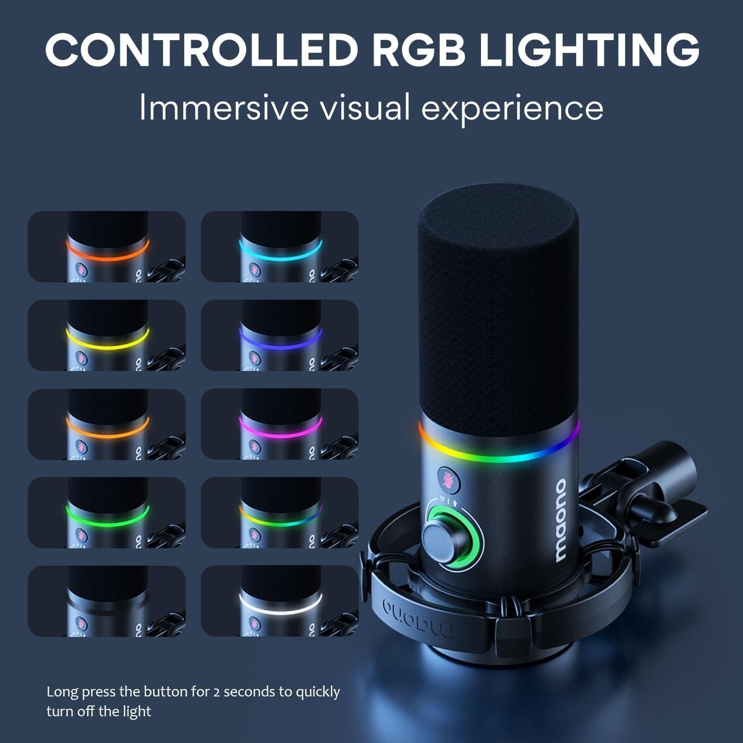 Micrófono de Condensador MAONO PM320S + Dinámico PD200X