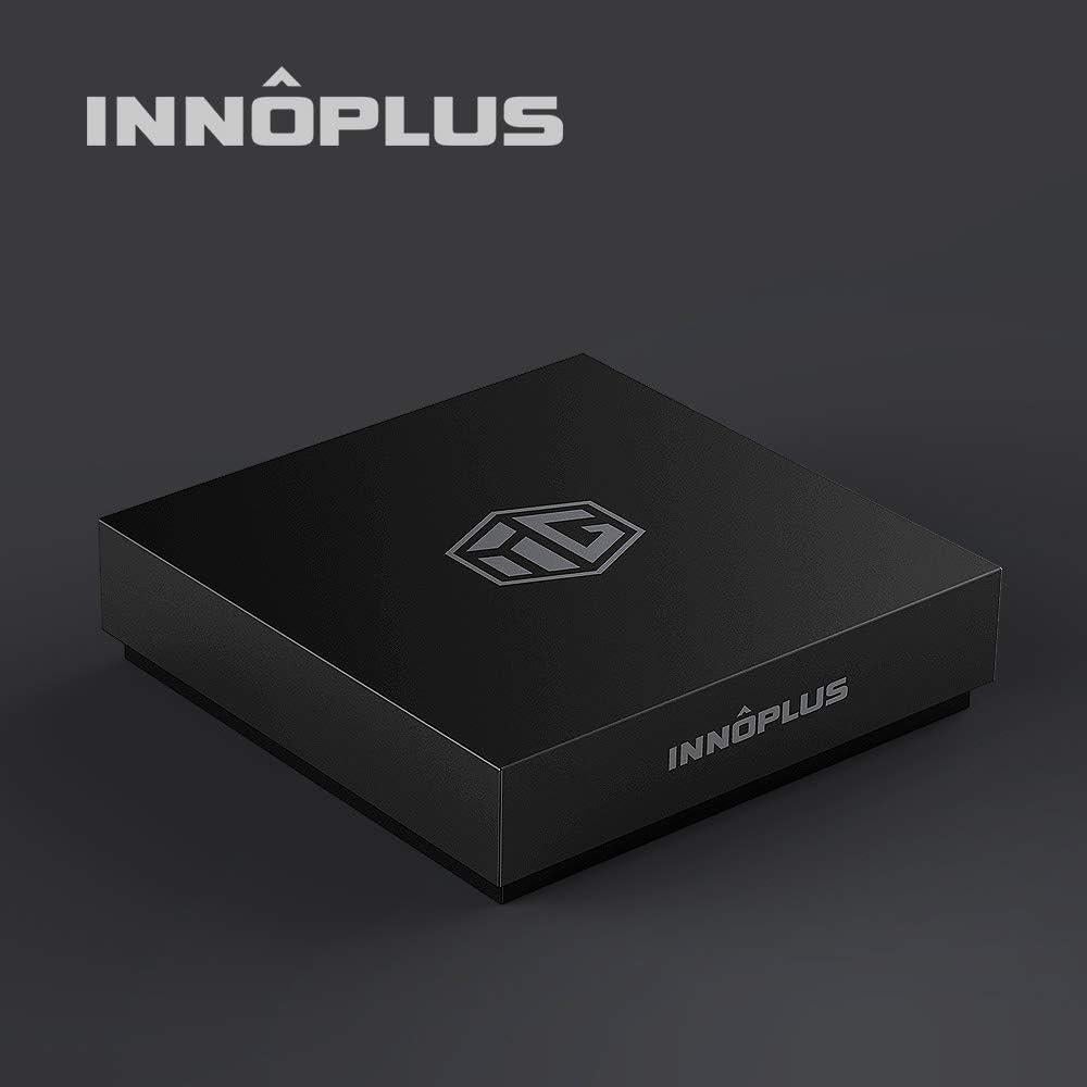 Fidget Spinner INNOPLUS Gris Antiestrés Luminiscente 5.58cm