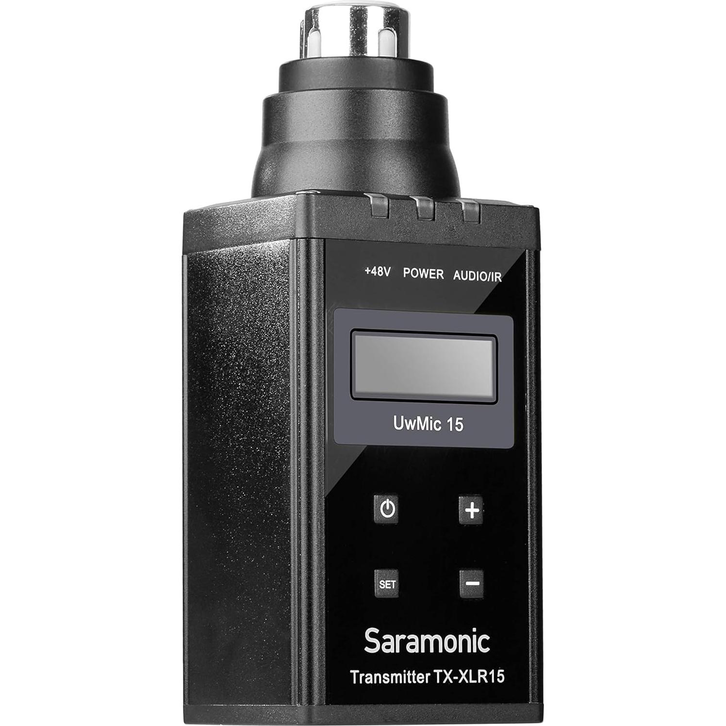 Transmisor Inalámbrico Saramonic SR-XLR15 con +48V Phantom