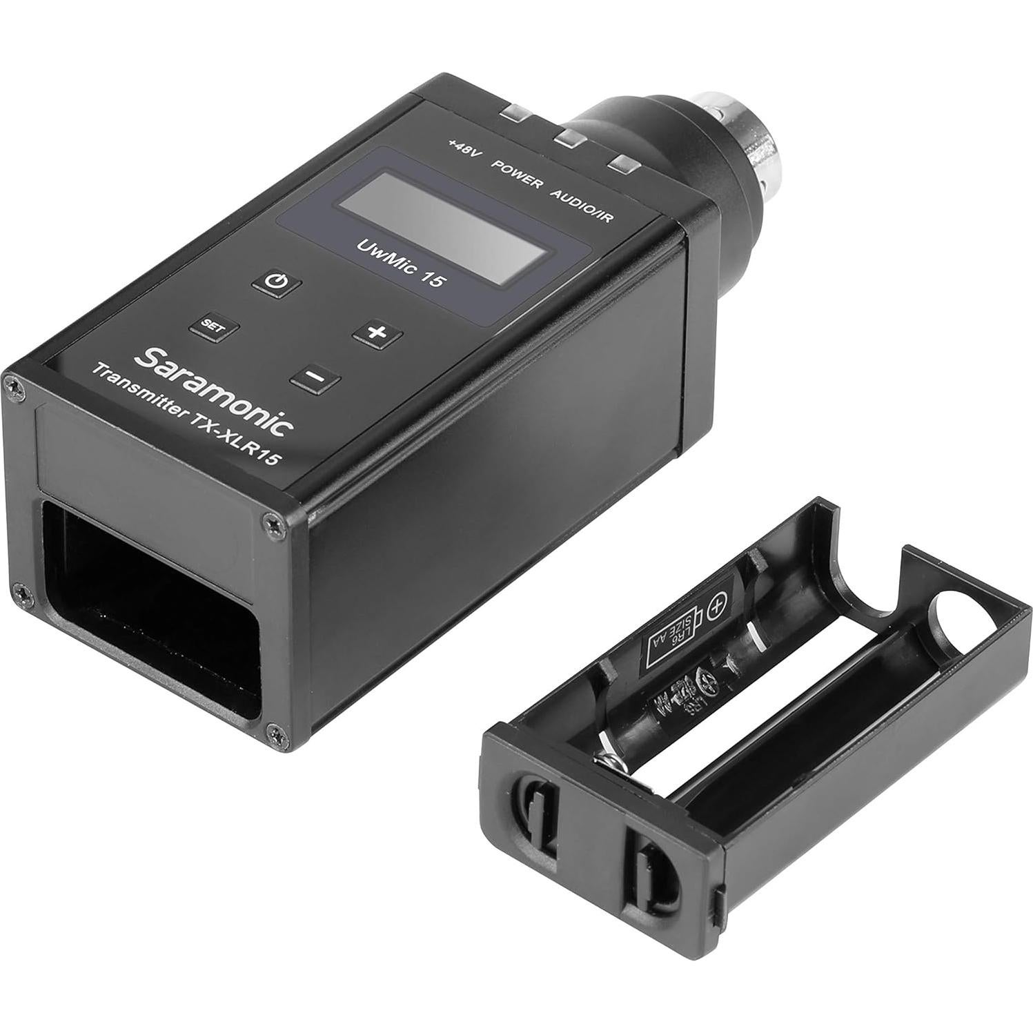 Transmisor Inalámbrico Saramonic SR-XLR15 con +48V Phantom