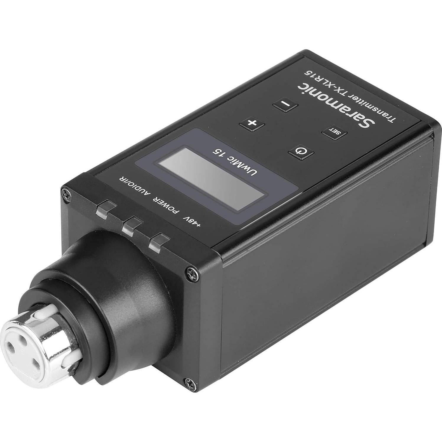 Transmisor Inalámbrico Saramonic SR-XLR15 con +48V Phantom
