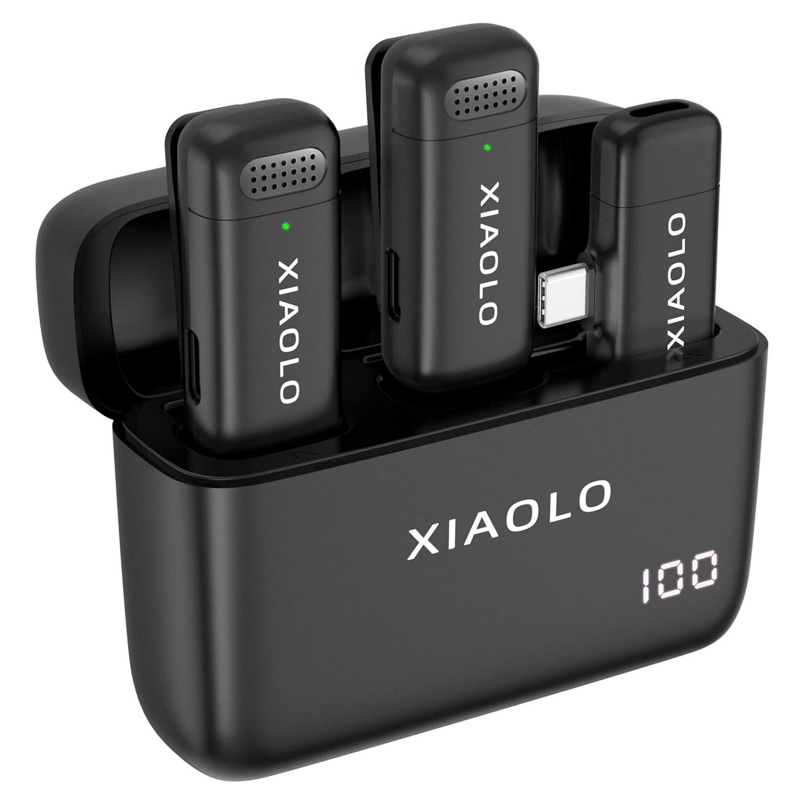 Micrófono Lavalier Inalámbrico XIAOLO Type-C para Smartphone