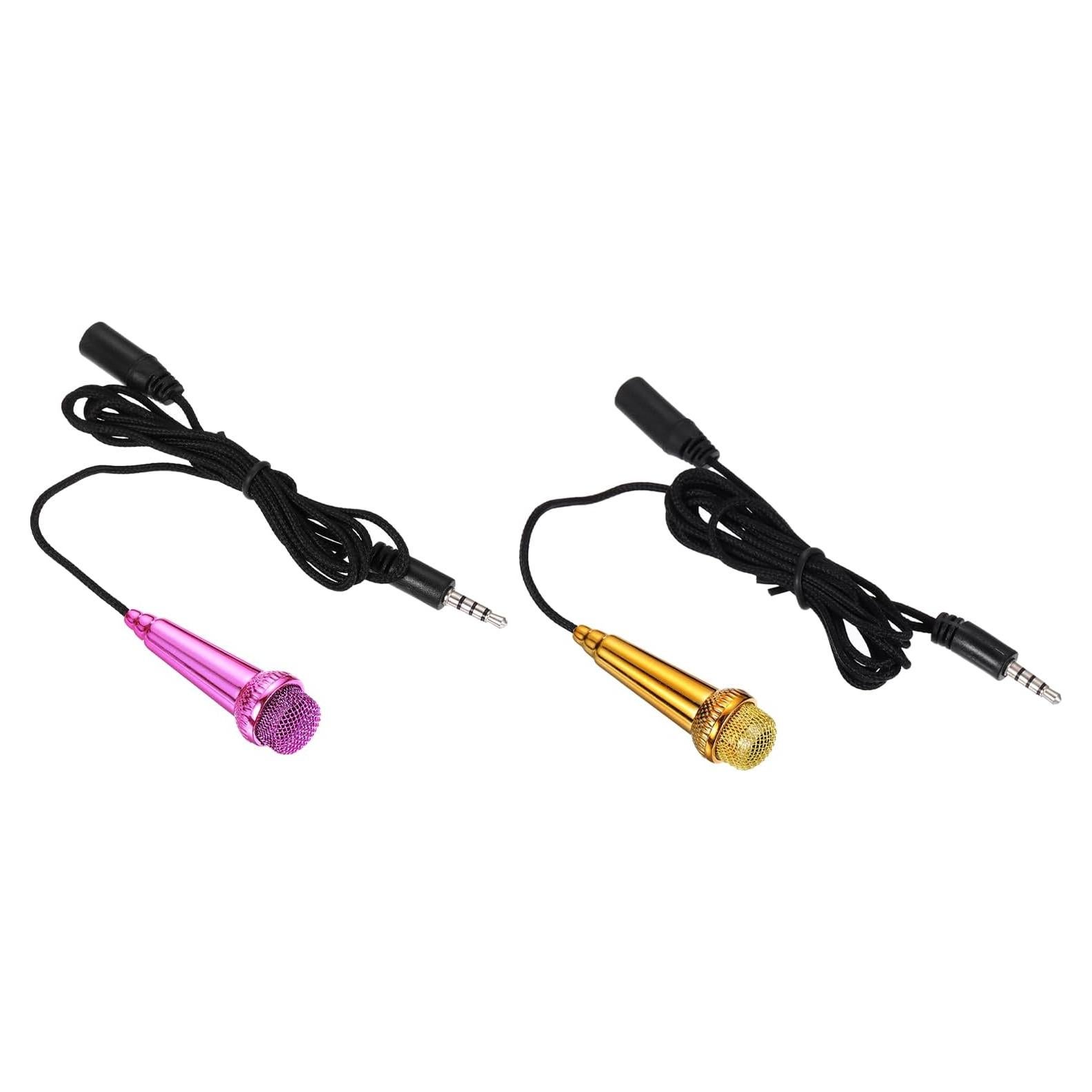 Micrófono Mini Portátil MECCANIXITY 2 Pcs con Cubiertas