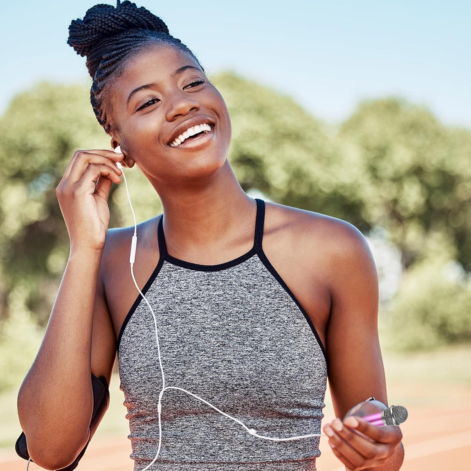 Micrófono Mini Portátil MECCANIXITY 2 Pcs con Cubiertas