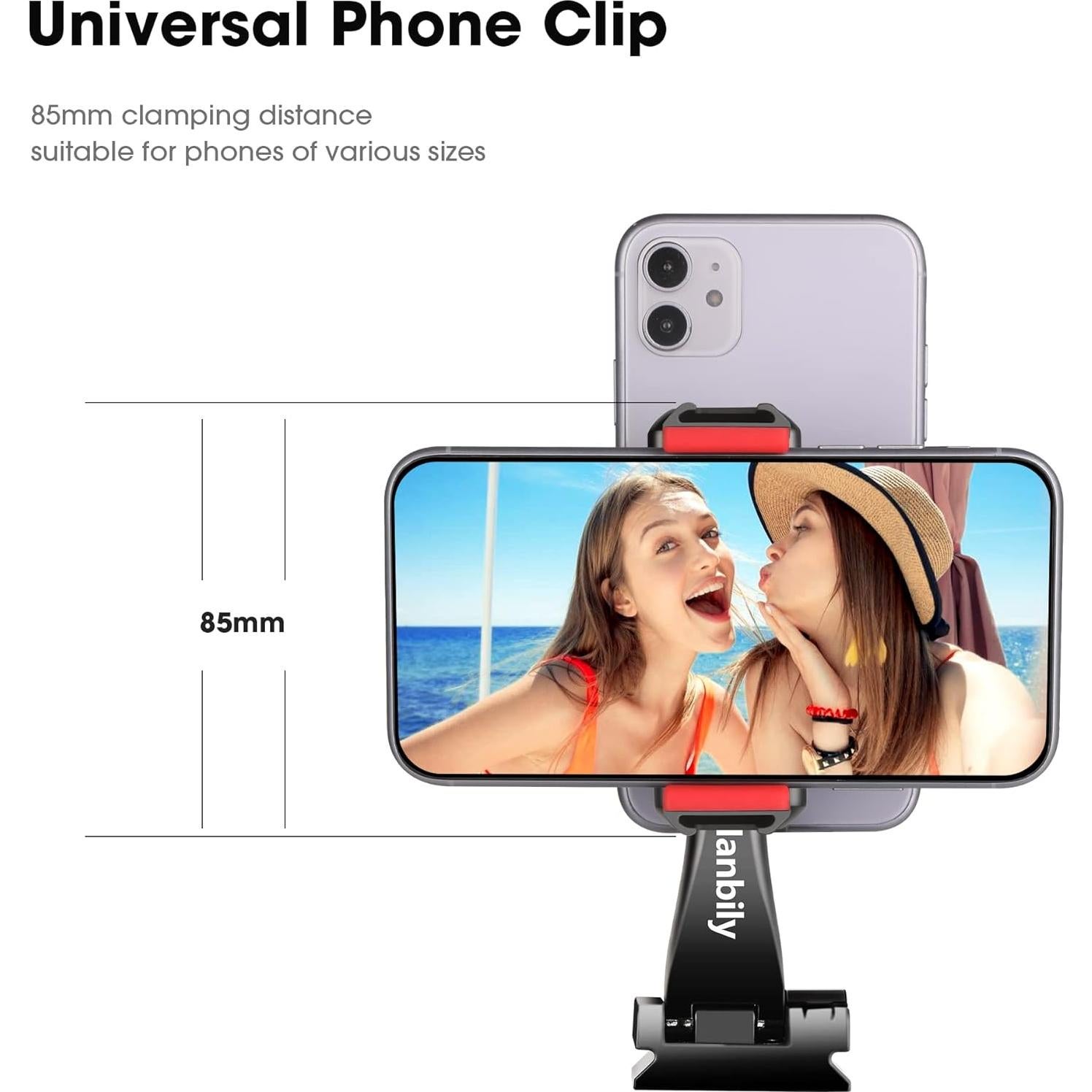 Adaptador de Montaje para Trípode Manbily SP-03 con Soporte Doble