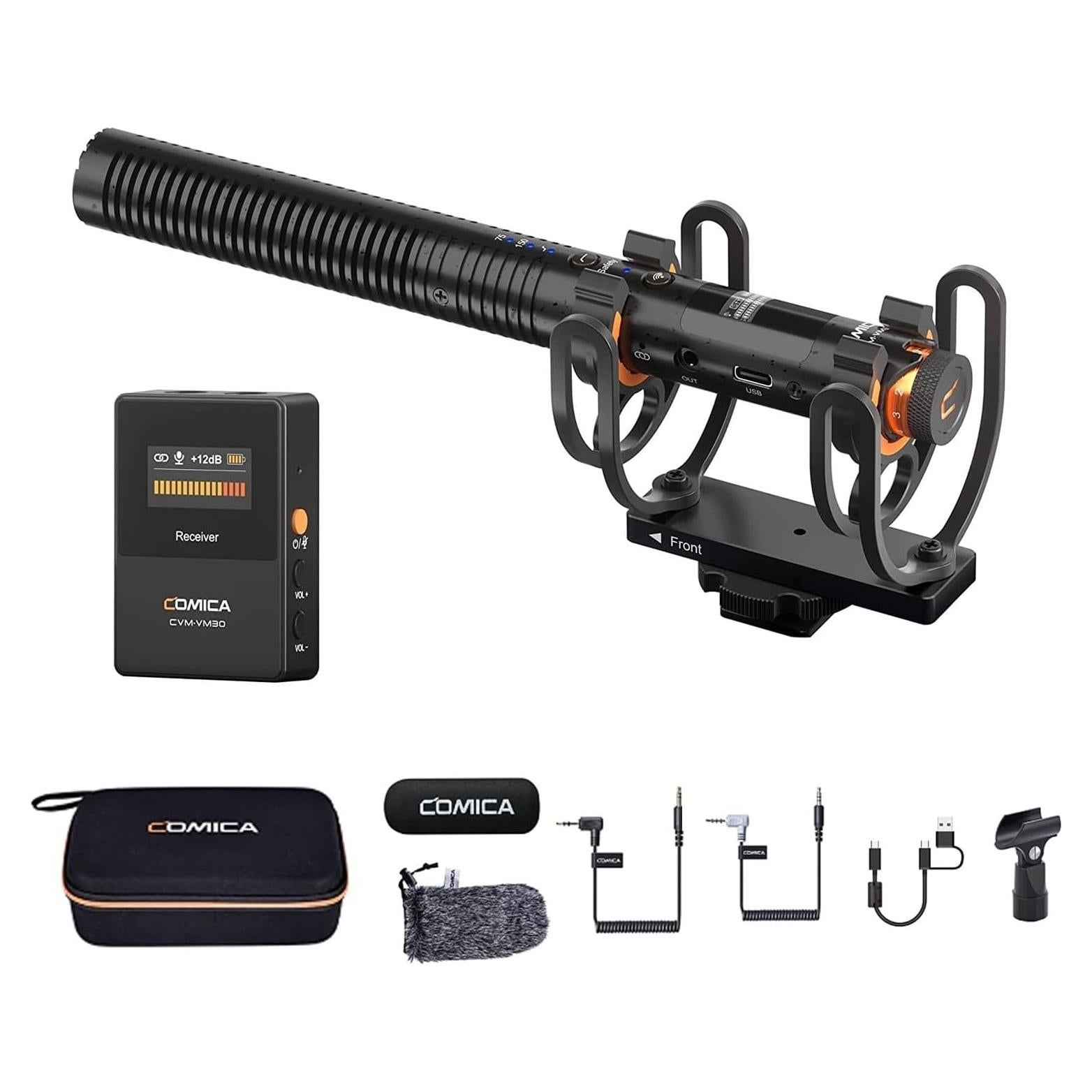 Micrófono Inalámbrico Comica CVM-VM30 Super Cardioide 75/150Hz