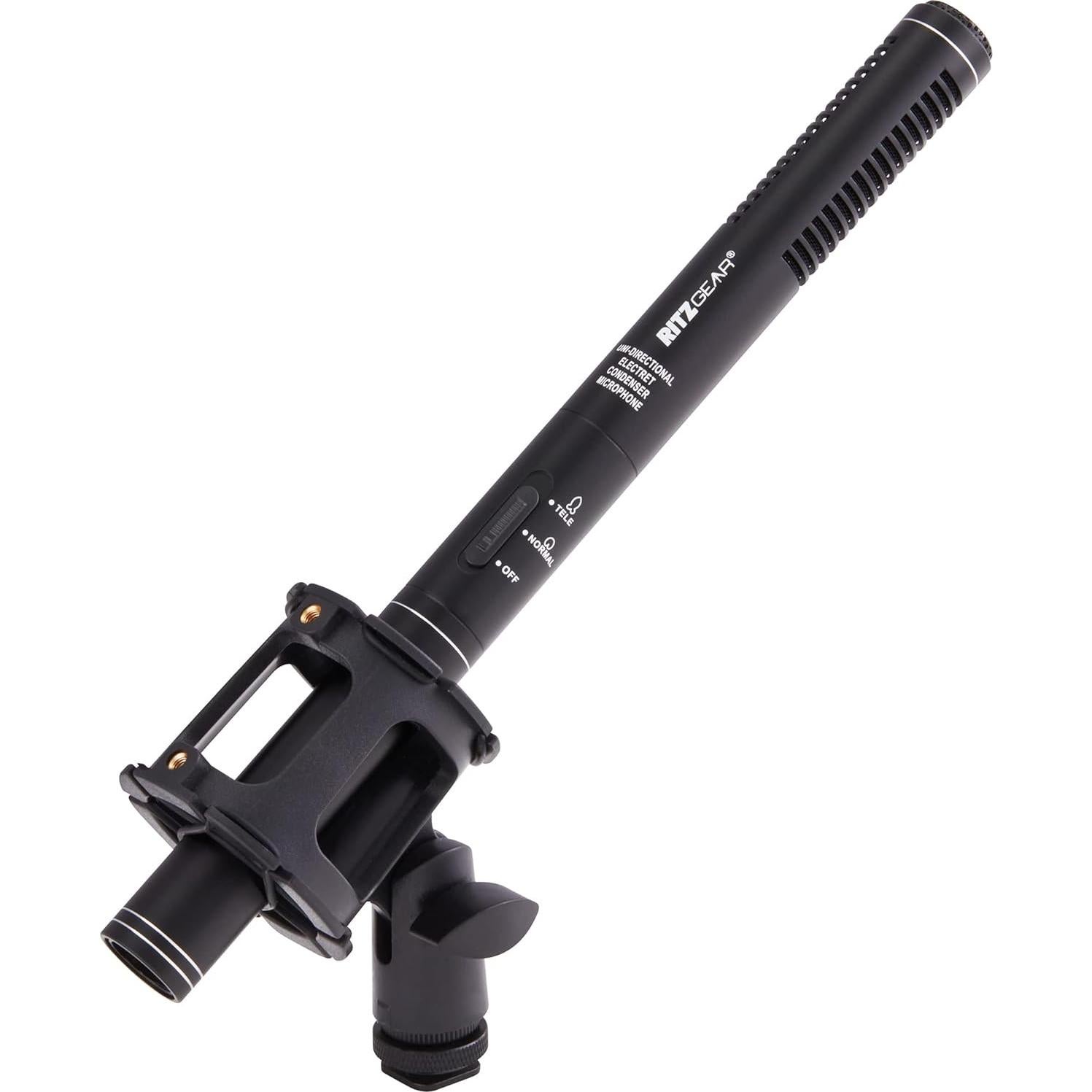 Micrófono Profesional Ritz Gear 10.8" Direccional para Video