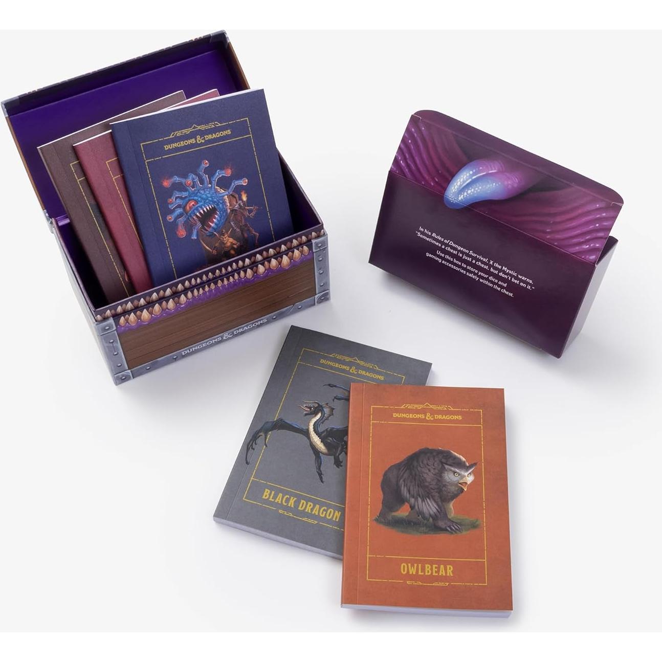 Mimic Treasure Chest Notebook Set (Dungeons & Dragons)