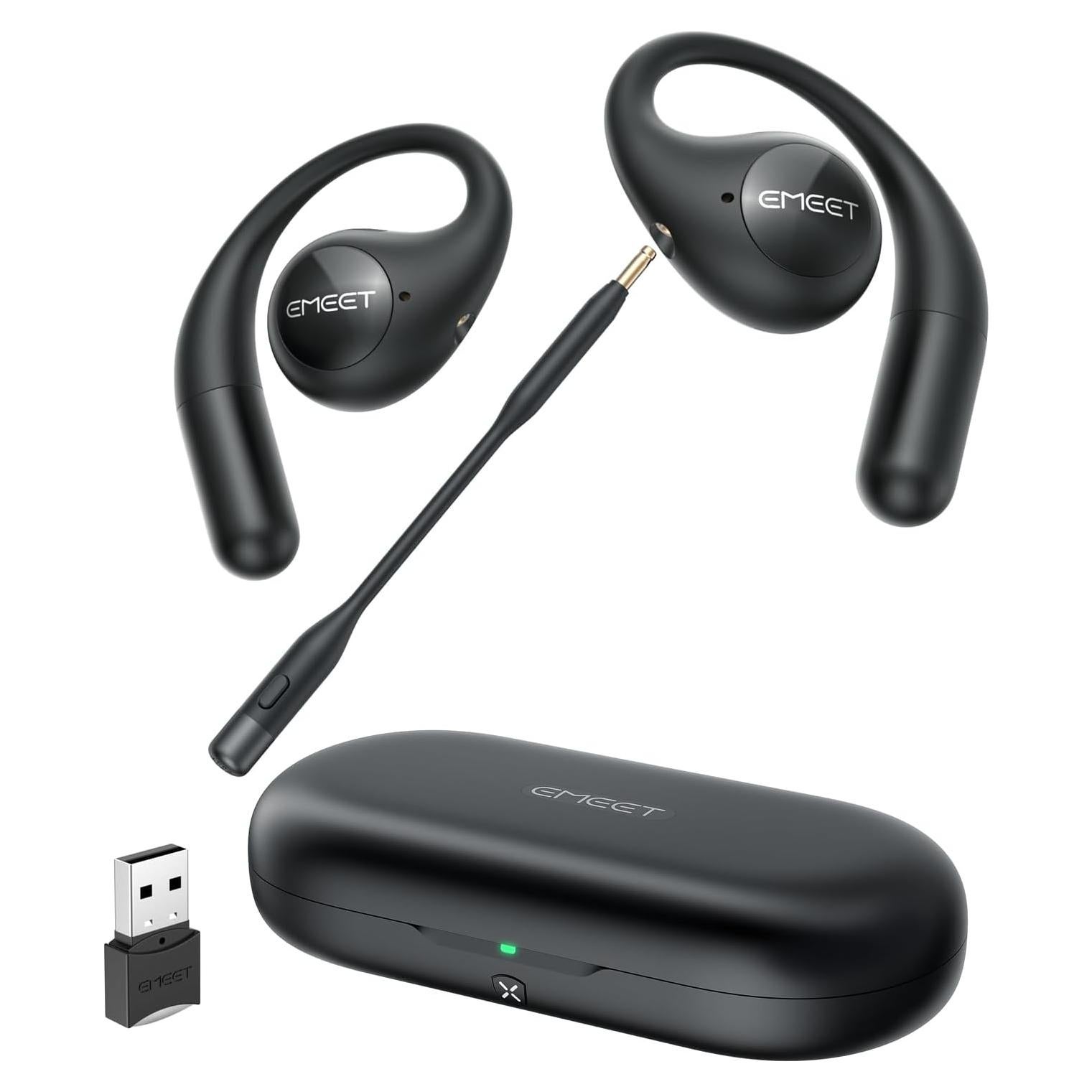 Auriculares Inalámbricos EMEET AirFlow Bluetooth 5.3 con Micrófono