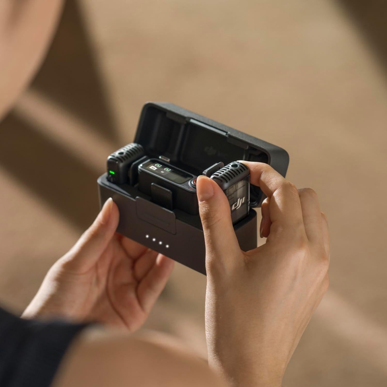 DJI Mic 2 Micrófono Lavalier Inalámbrico 2 Transmisores 250m