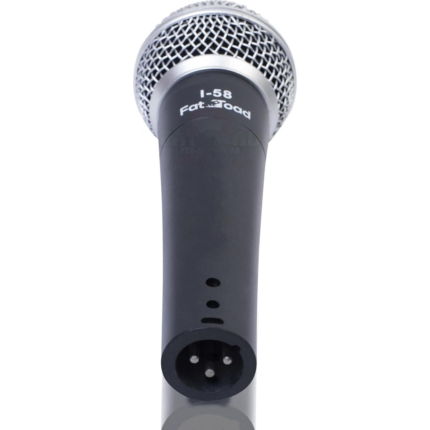Paquete de 2 Micrófonos Dinámicos Cardioides Fat Toad - 0.59 kg