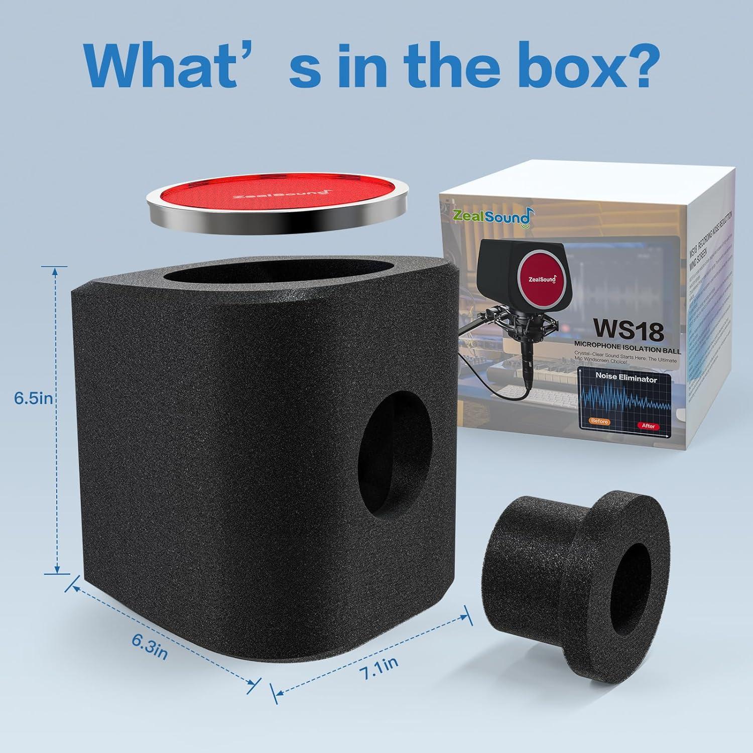 Kit Micrófono USB ZealSound K66K-S con Filtro Pop y Soporte