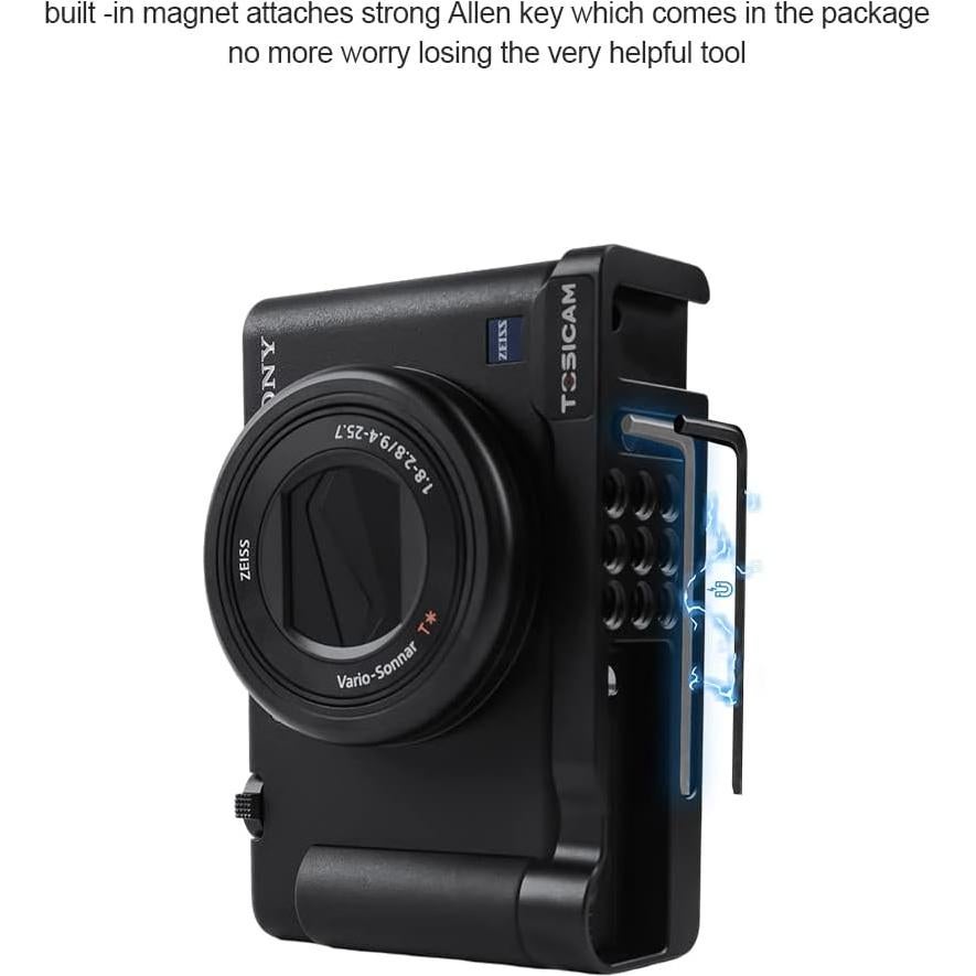 Soporte de Montaje Base TOSICAM ZV1 para Cámara Compacta