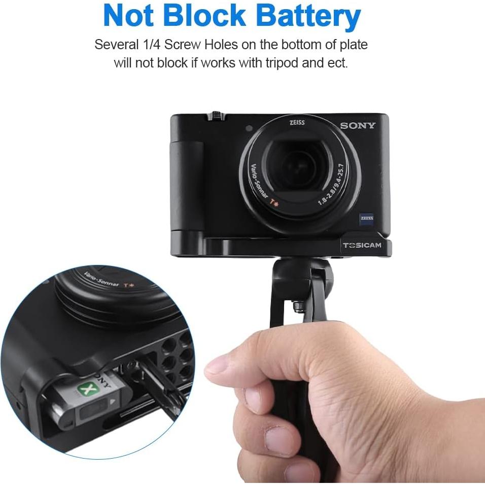 Soporte de Montaje Base TOSICAM ZV1 para Cámara Compacta