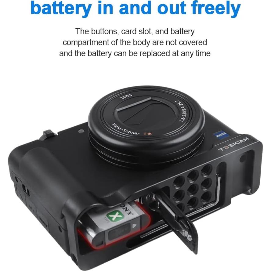 Soporte de Montaje Base TOSICAM ZV1 para Cámara Compacta