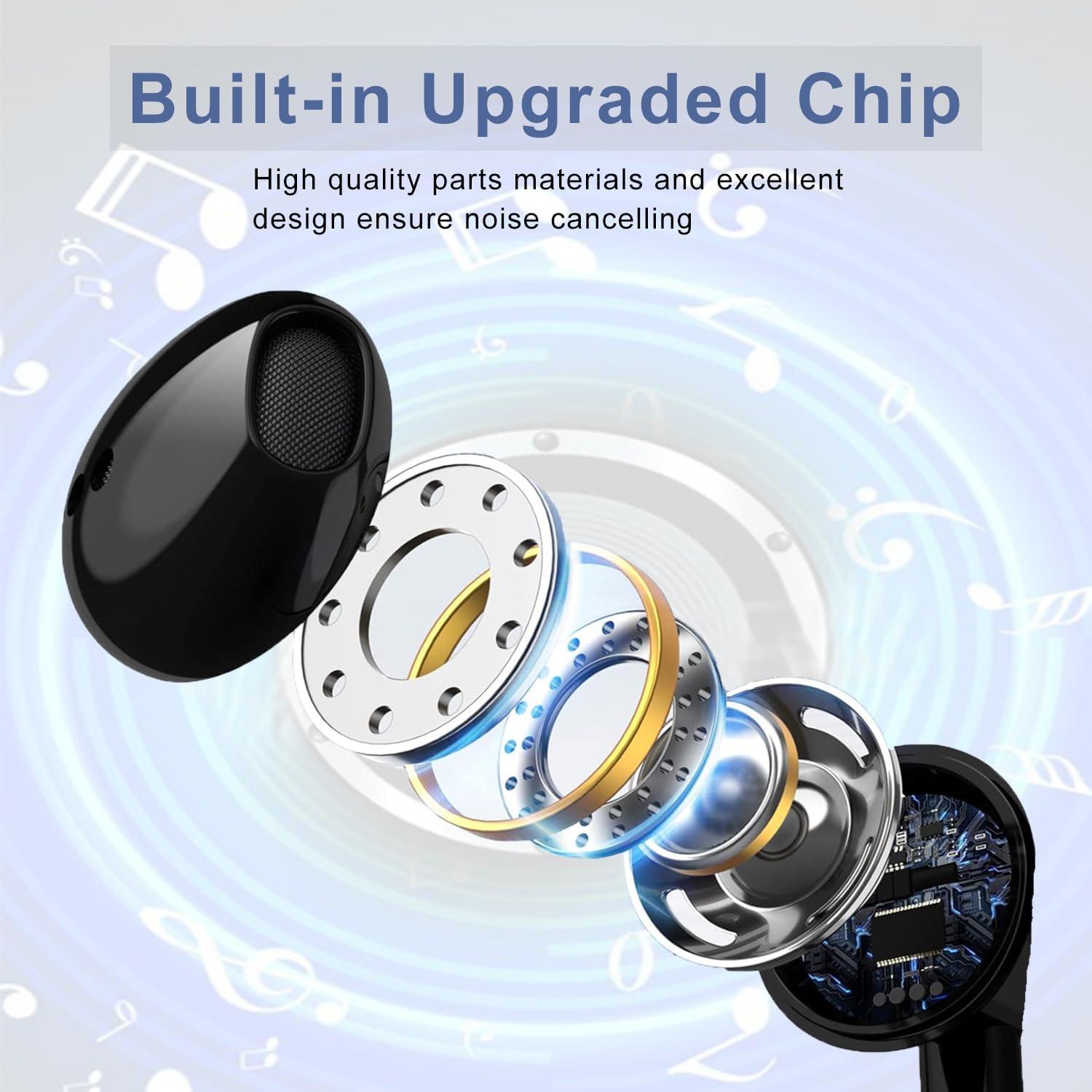 Auriculares USB Tipo C Cianyyee HiFi Estéreo con Micrófono