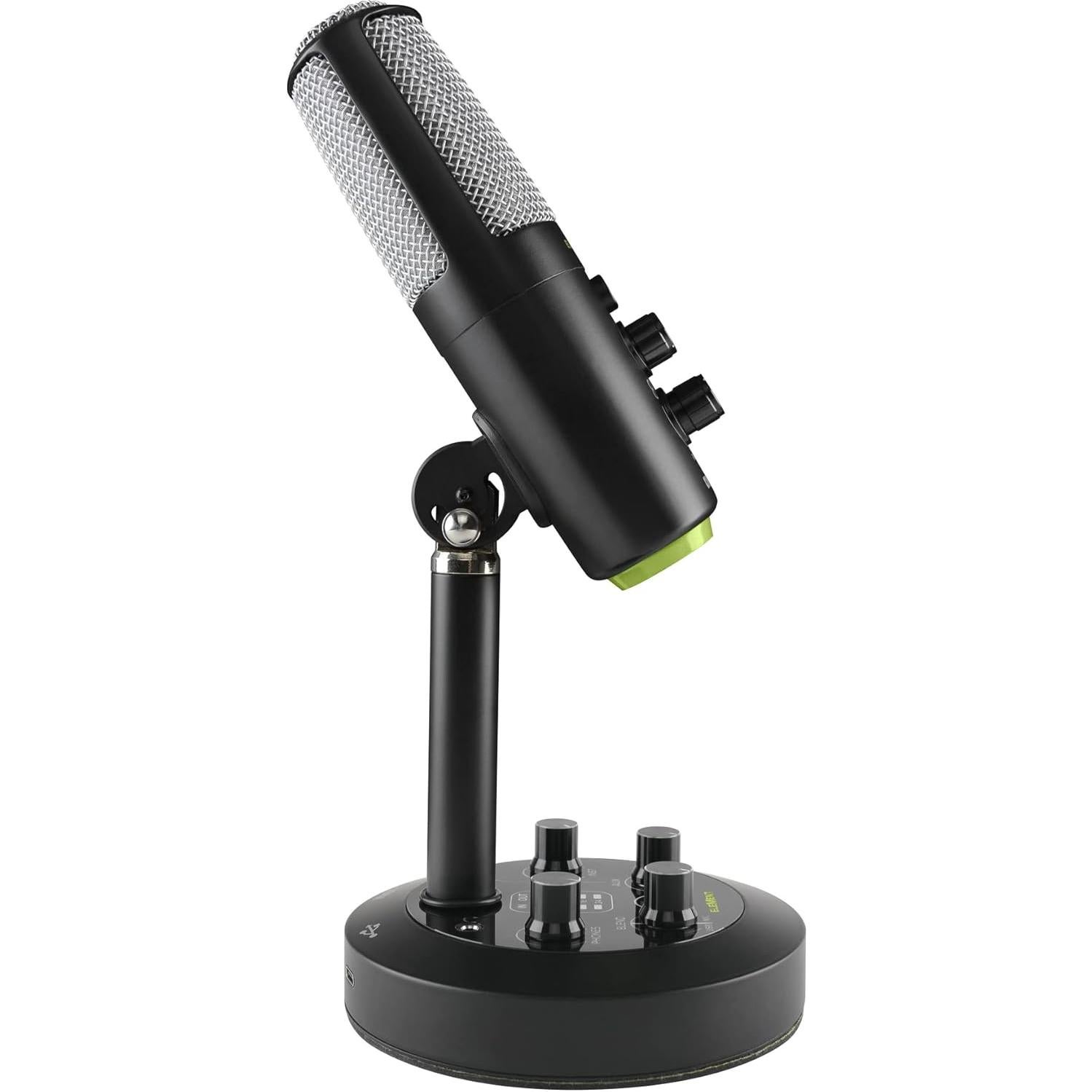 Micrófono de Streaming Mackie Chromium USB + Brazo Boom Audio Technica