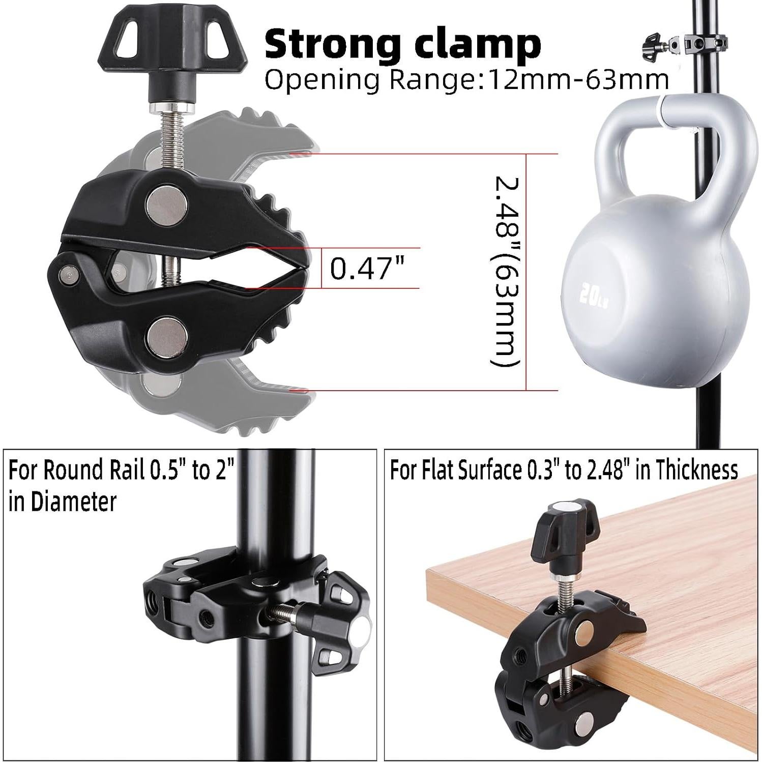 Soporte para Tableta FPN Ajustable para Micrófono 4.7-13"