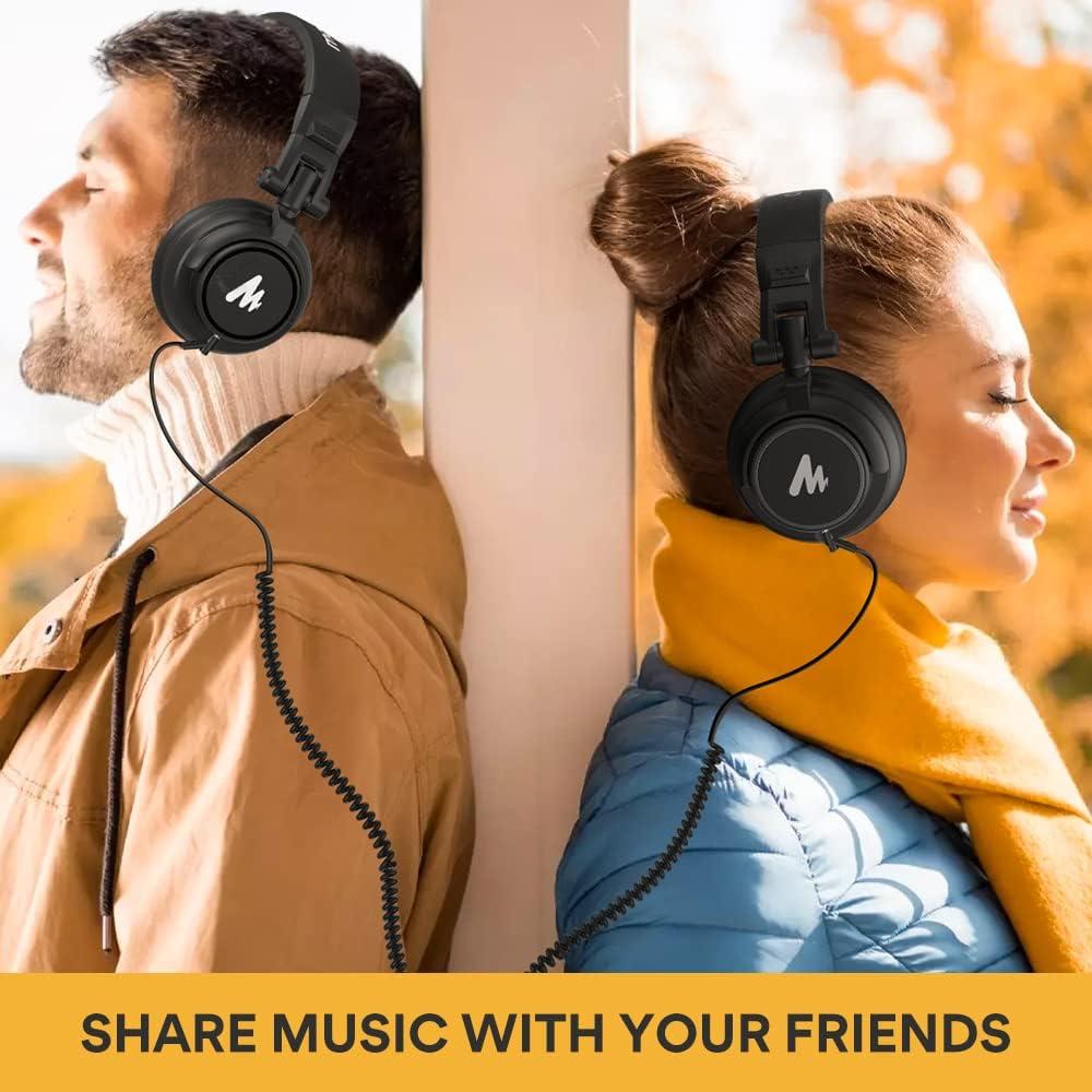 Micrófono Dinámico MAONO PD400X con Auriculares AU-MH601