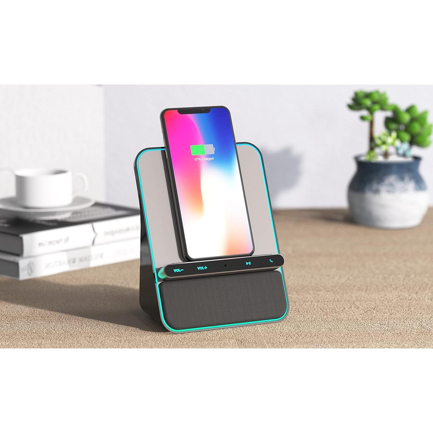 Dock de Audio Inalámbrico Azpen D5 con Altavoces Bluetooth 8W