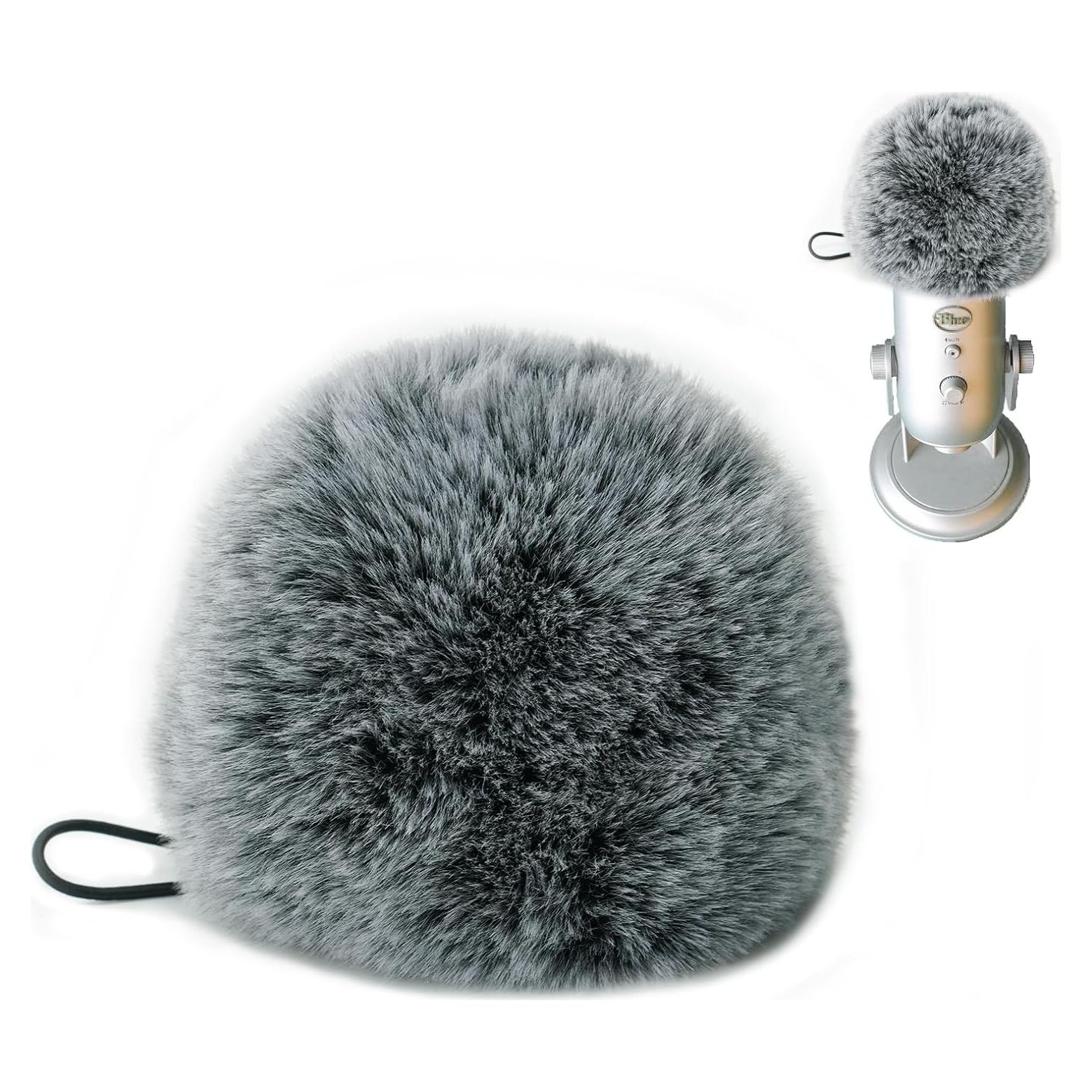 Filtro Pop para Micrófono Blue Yeti - Cubierta de Piel Sintética