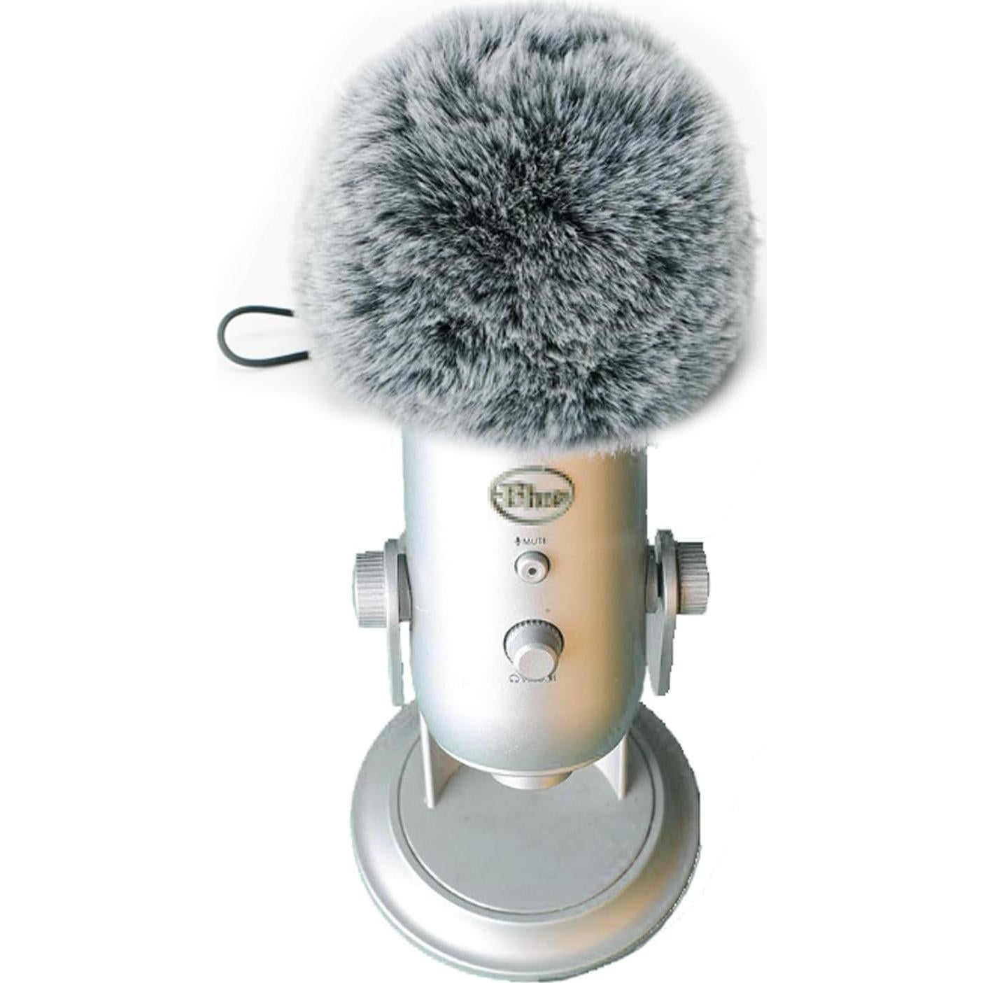 Filtro Pop para Micrófono Blue Yeti - Cubierta de Piel Sintética