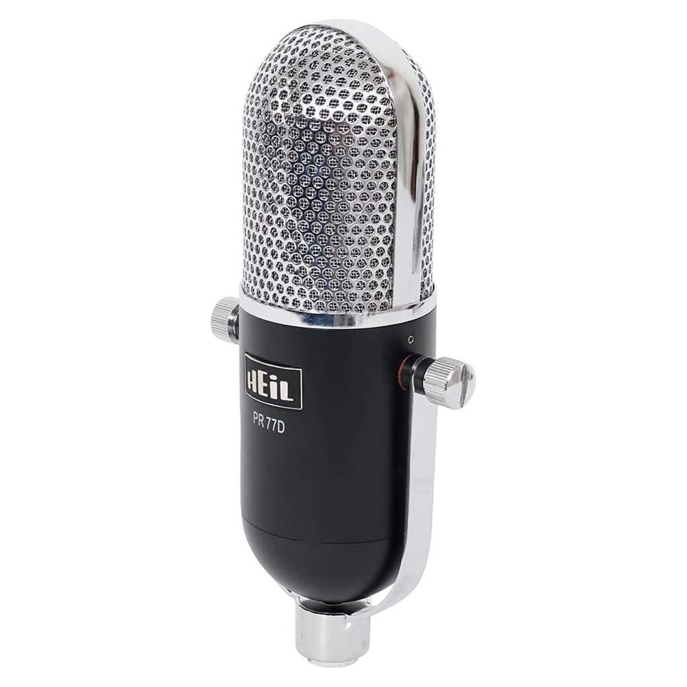Micrófono Dinámico Heil Sound PR77DBK para Podcast y Streaming