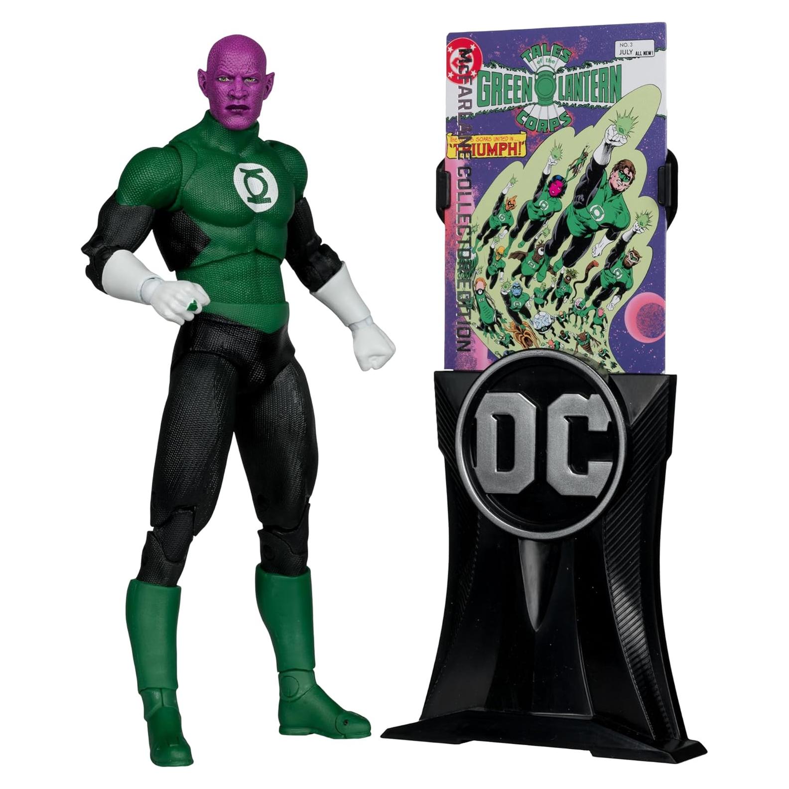 Figura Linterna Verde McFarlane Toys 17 cm Edición Coleccionista