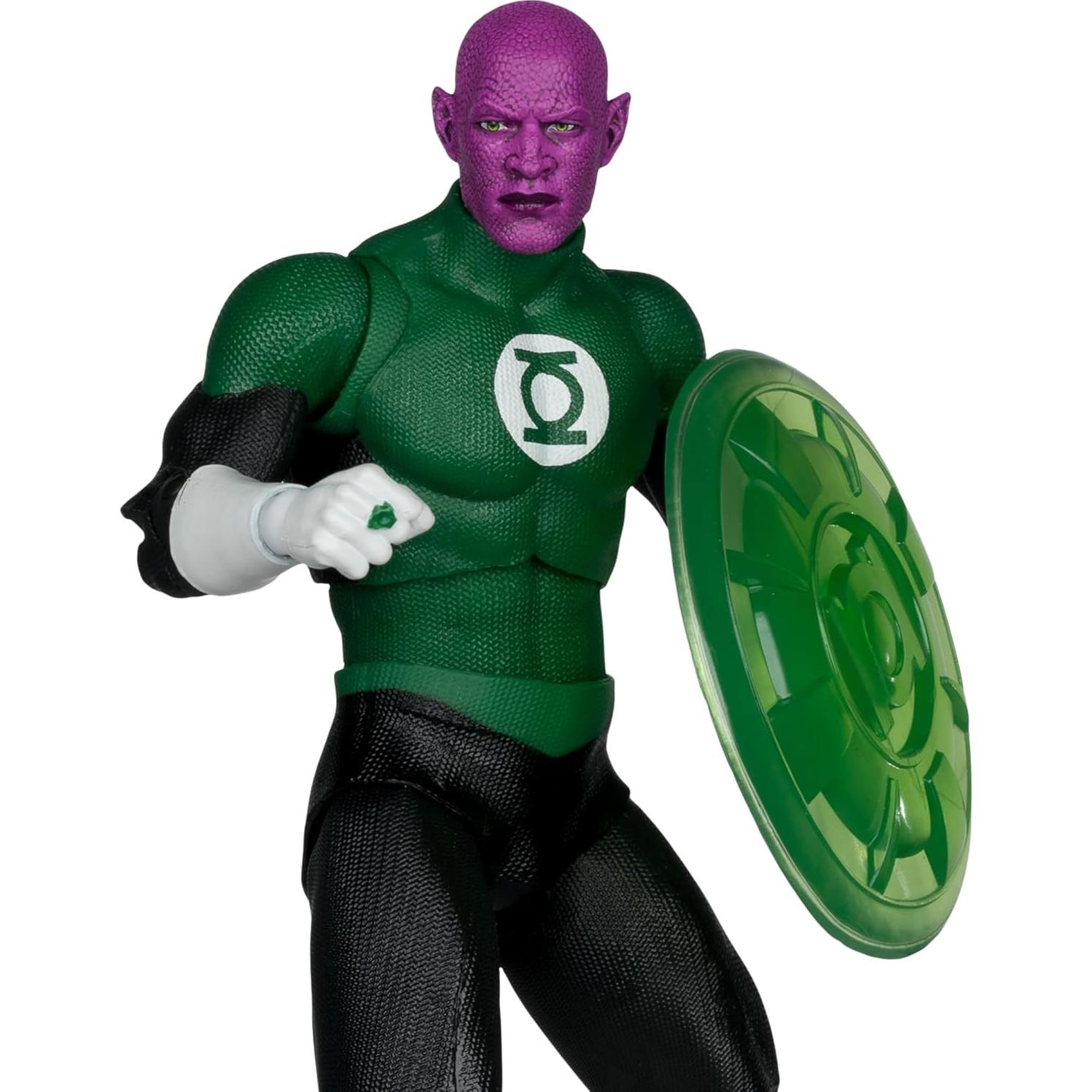 Figura Linterna Verde McFarlane Toys 17 cm Edición Coleccionista