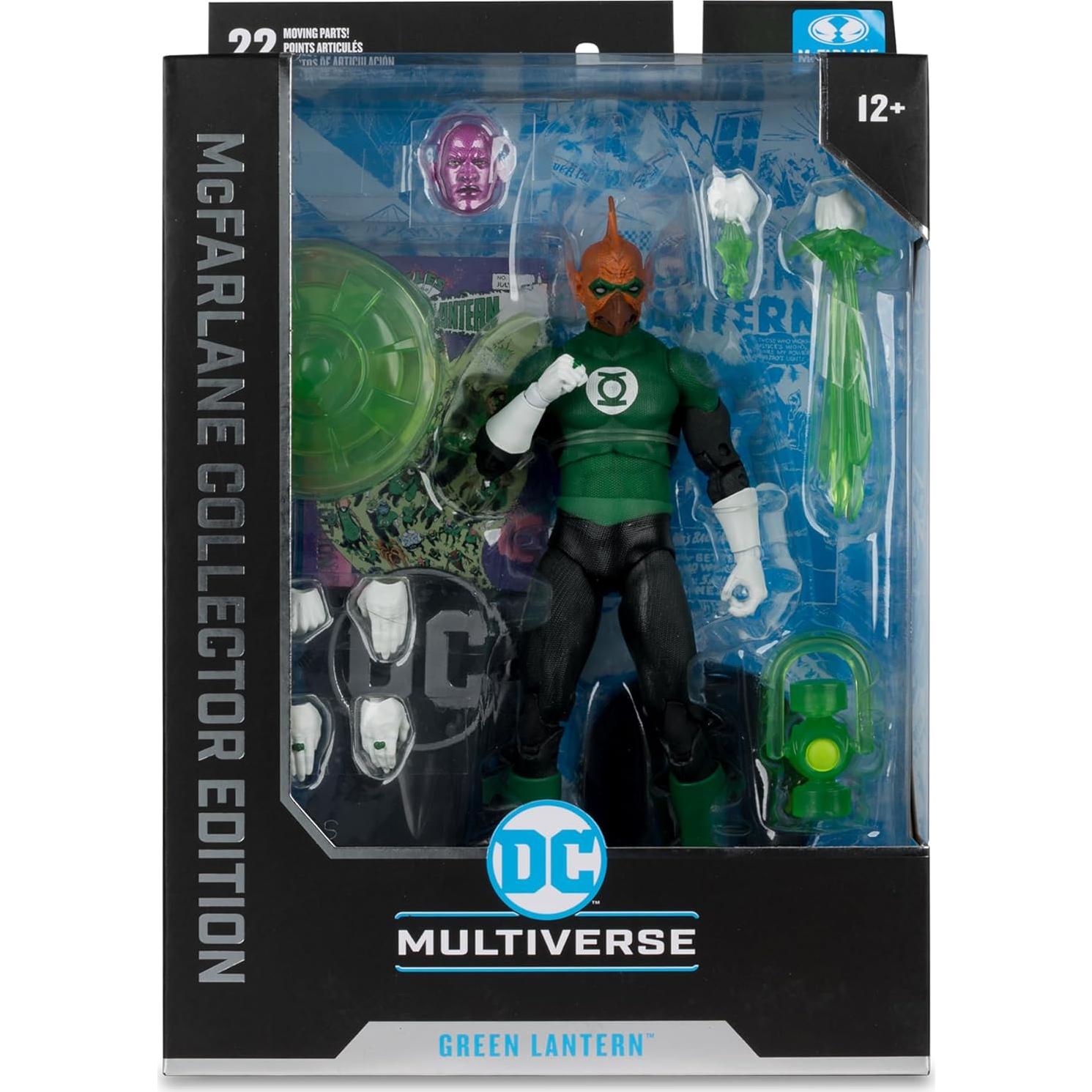 Figura Linterna Verde McFarlane Toys 17 cm Edición Coleccionista