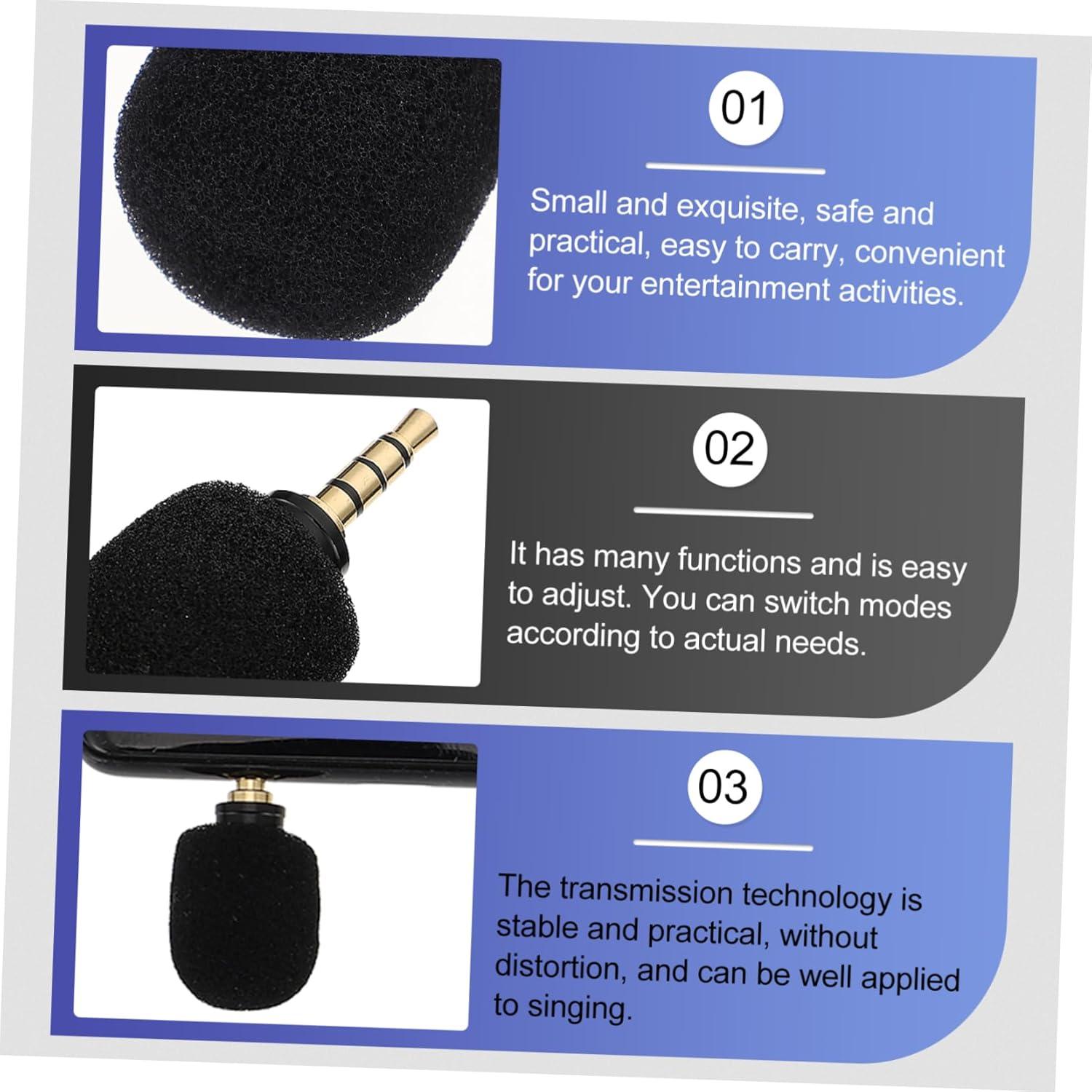 Micrófono condensador portátil Totority con cancelación de ruido