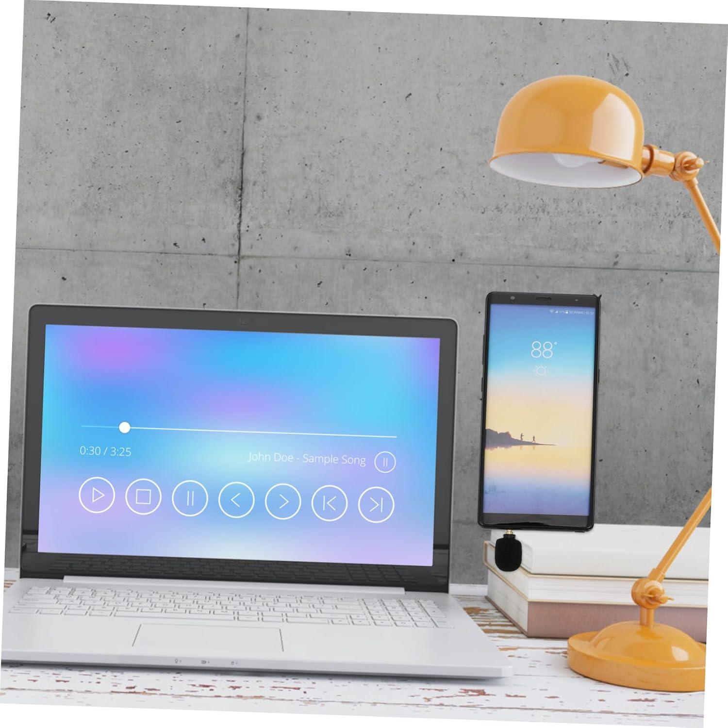 Micrófono condensador portátil Totority con cancelación de ruido