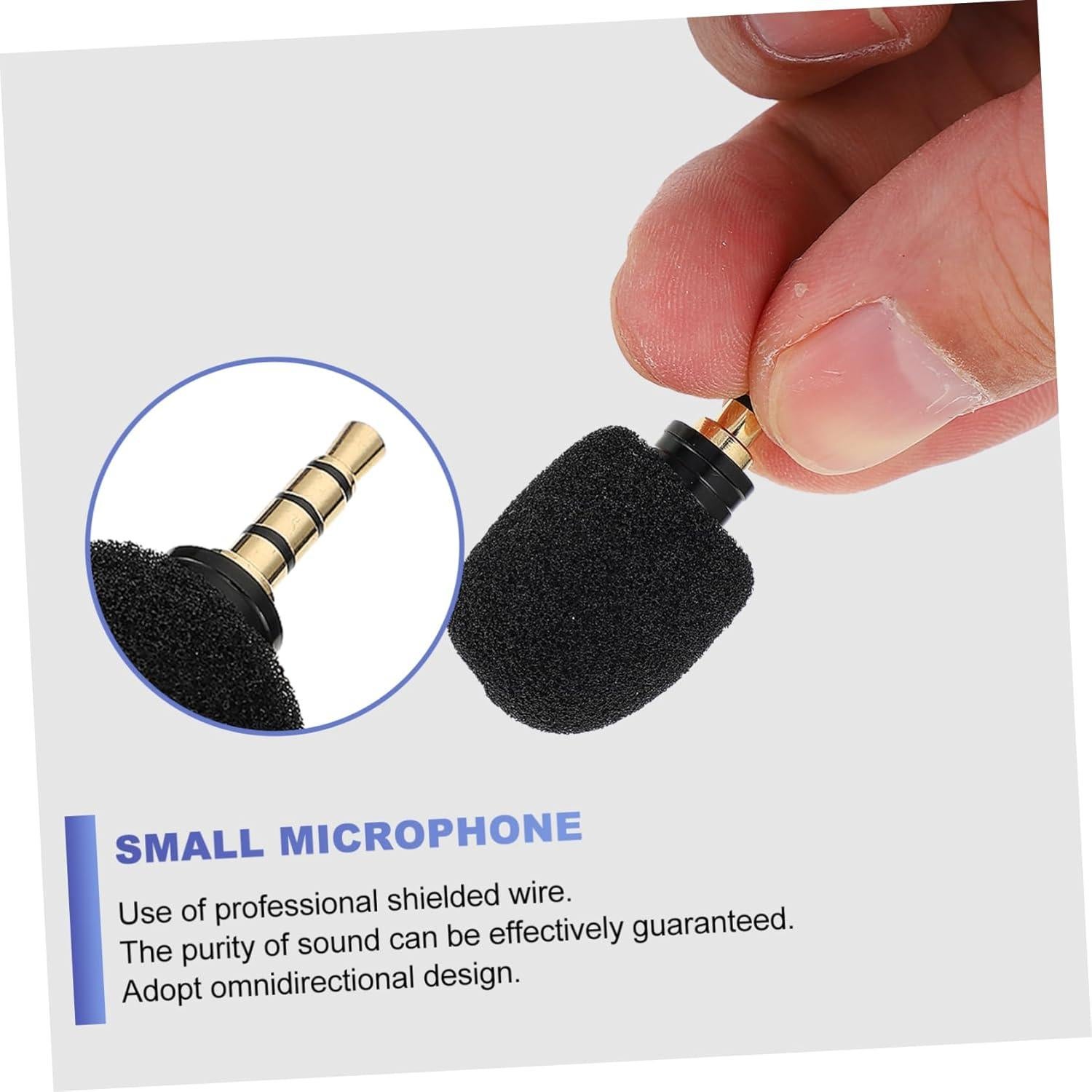 Micrófono condensador portátil Totority con cancelación de ruido