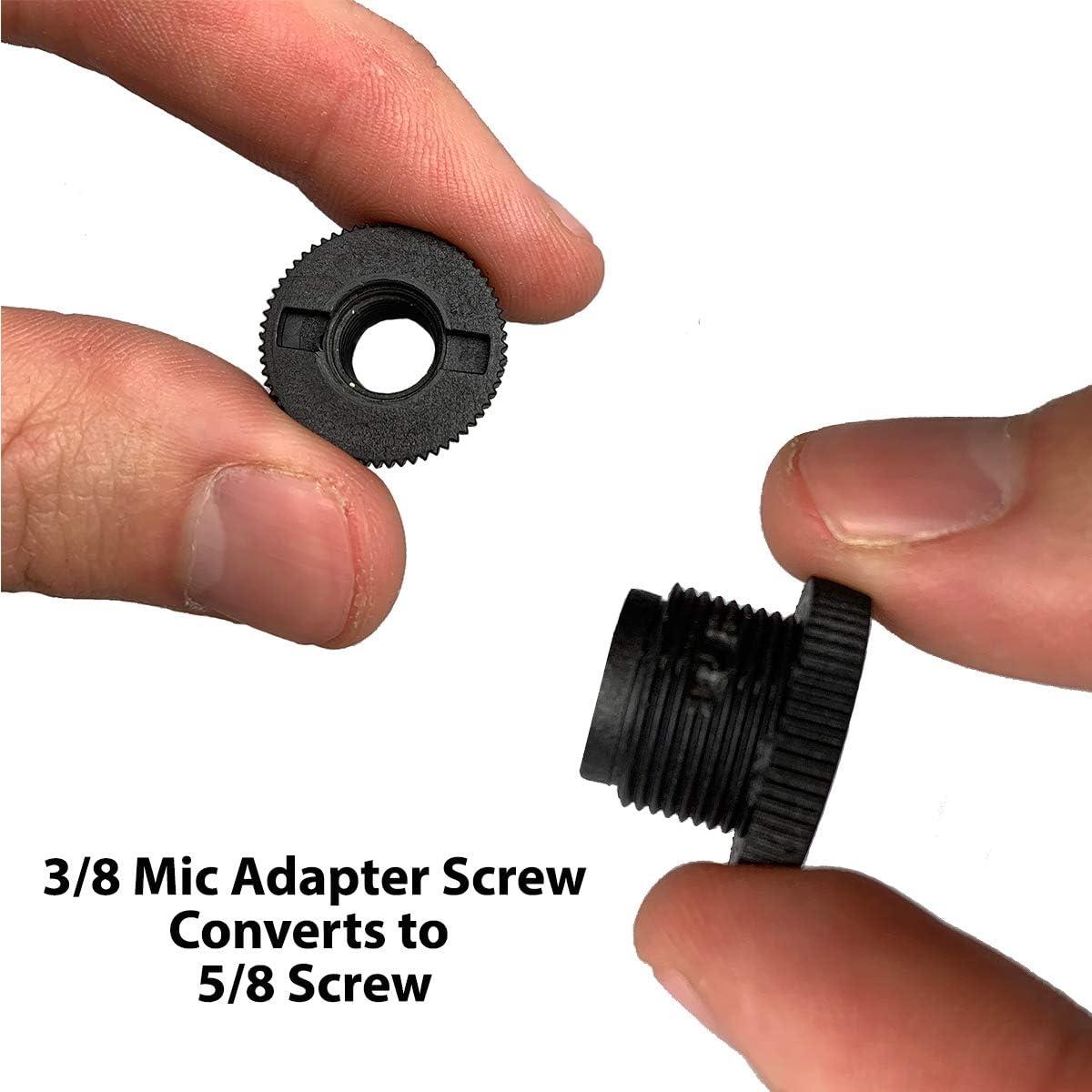 Paquete de Soportes de Micrófono ChromaCast 3 en 1 - Brazo de Tijera 71 y 96 cm