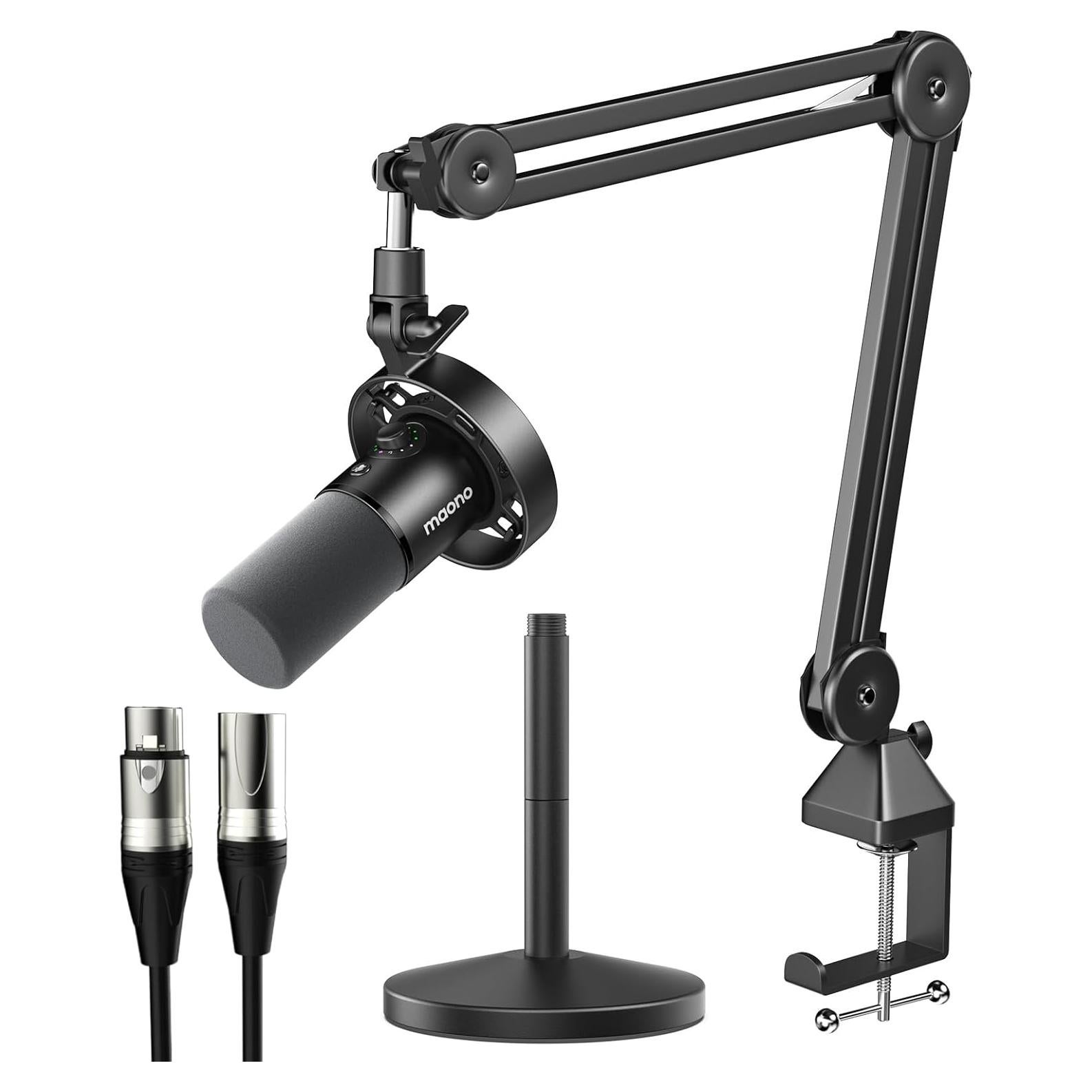 Micrófono Dinámico USB XLR MAONO PD300XT 192kHz/24bit