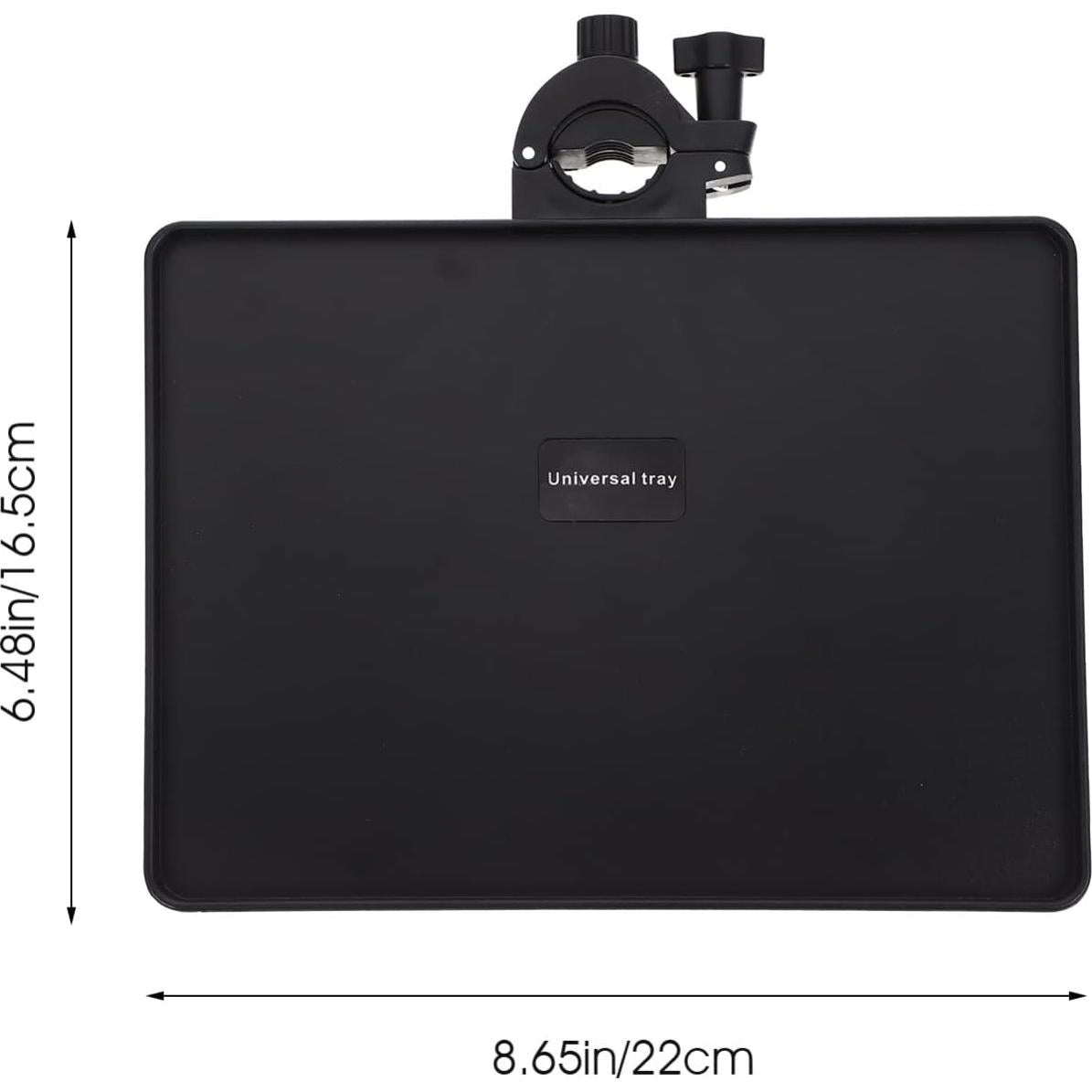 Soporte de Bandeja para Micrófono HEALLILY Ajustable 22x16cm