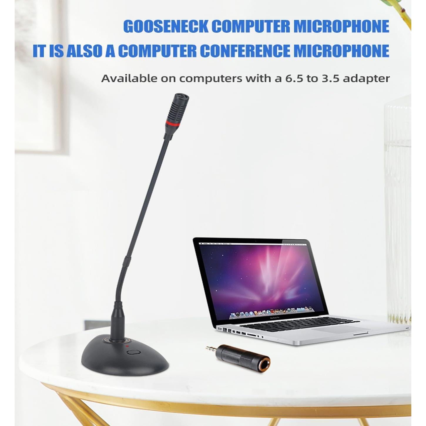 Micrófono de Condensador UWE200B con Cuello de Ganso 43.94 cm