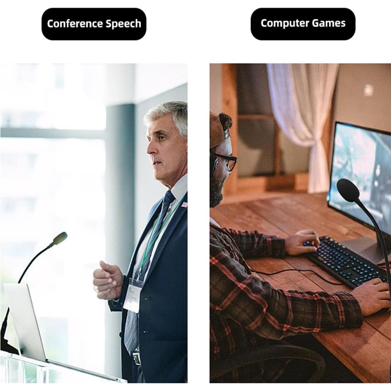 Micrófono de Condensador UWE200B con Cuello de Ganso 43.94 cm