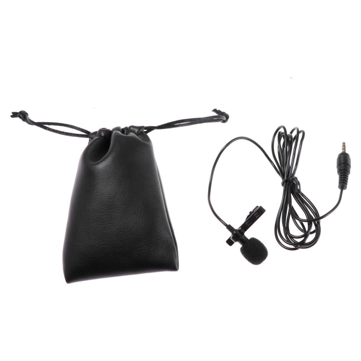 Micrófono Lavalier Clip MUELODSIC 1.5m Alta Sensibilidad