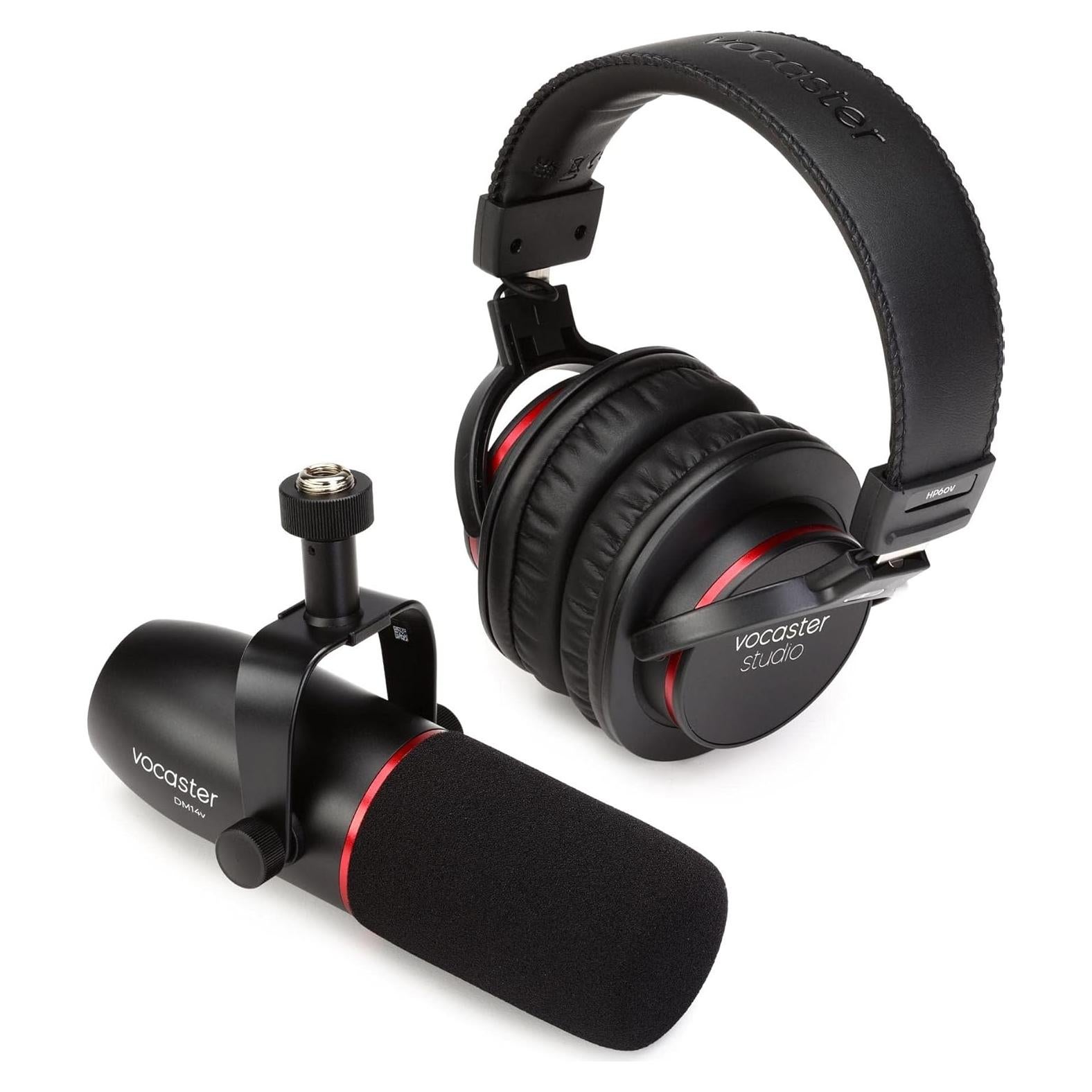 Kit de Transmisión Focusrite Vocaster DM14v y Auriculares HP60v